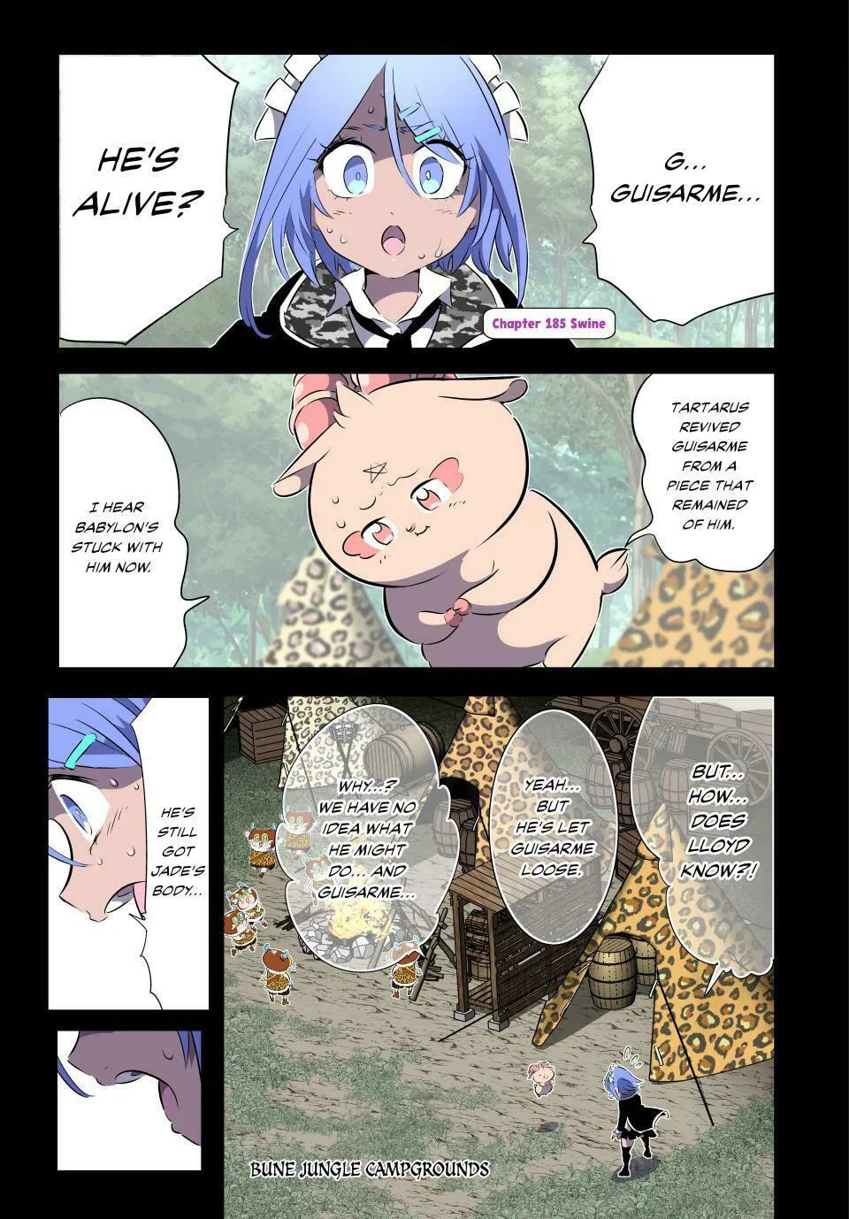 I Was Reincarnated as the 7th Prince So I Can Take My Time Perfecting My Magical Ability Chapter 185 page 1 - 