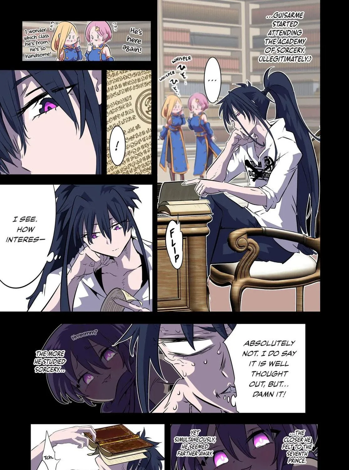 I Was Reincarnated as the 7th Prince So I Can Take My Time Perfecting My Magical Ability Chapter 186 page 11 - 
