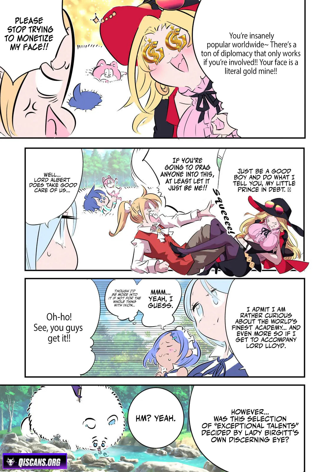 I Was Reincarnated as the 7th Prince So I Can Take My Time Perfecting My Magical Ability Chapter 215 page 4 - 
