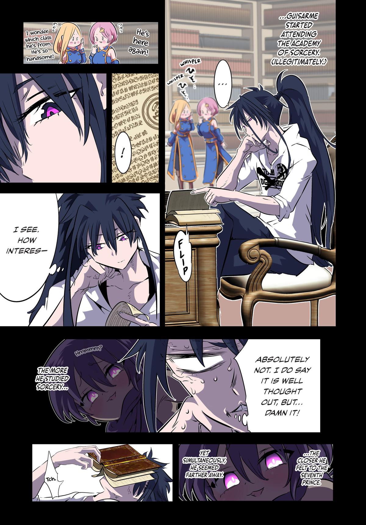 I Was Reincarnated as the 7th Prince so I Can Take My Time Perfecting My Magicals Ability Chapter 186 page 6 - 