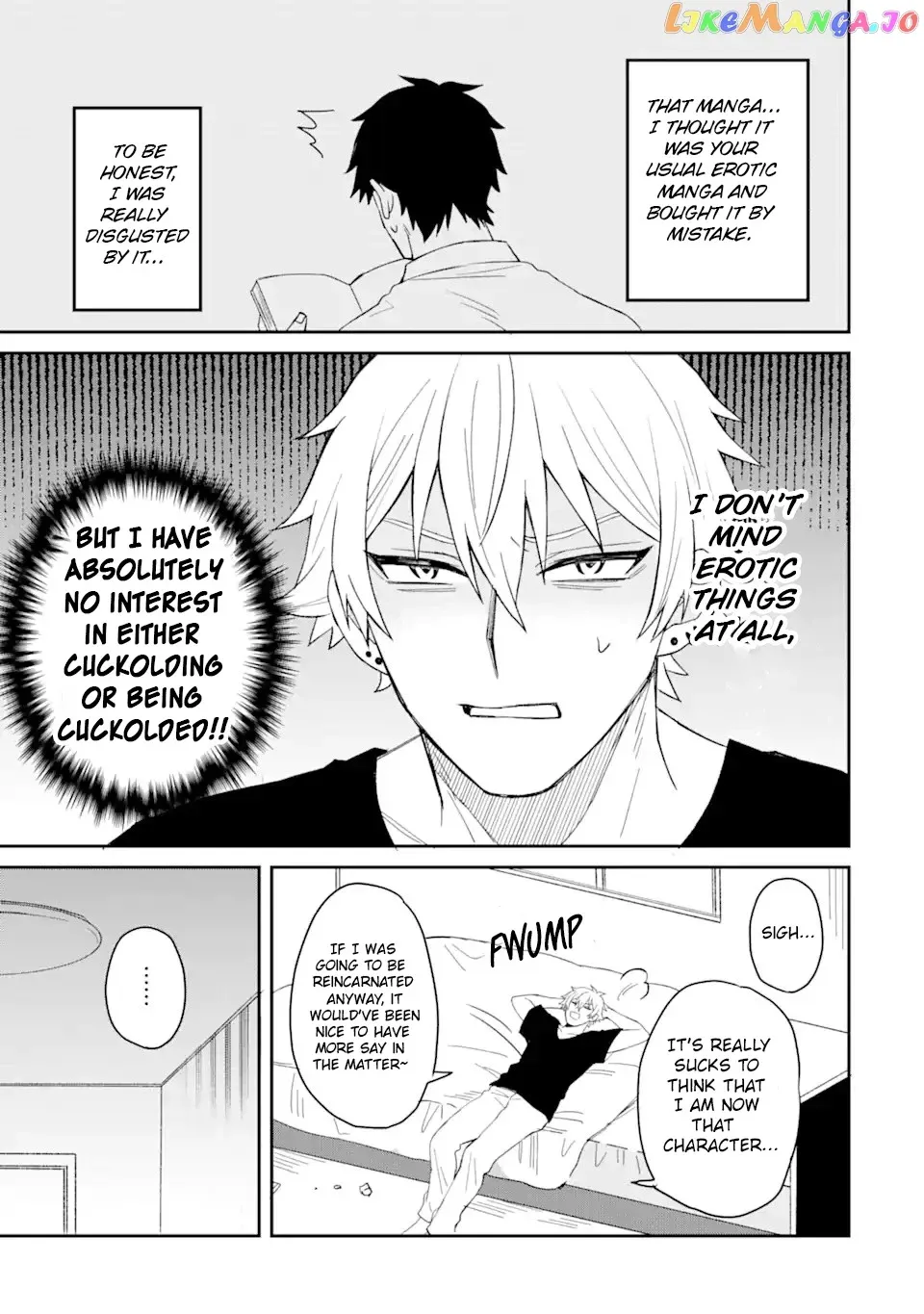 I Was Reincarnated As The Scumbag From a Netorare Manga, But The Heroine is Coming On To Me Chapter 1 page 14 - 