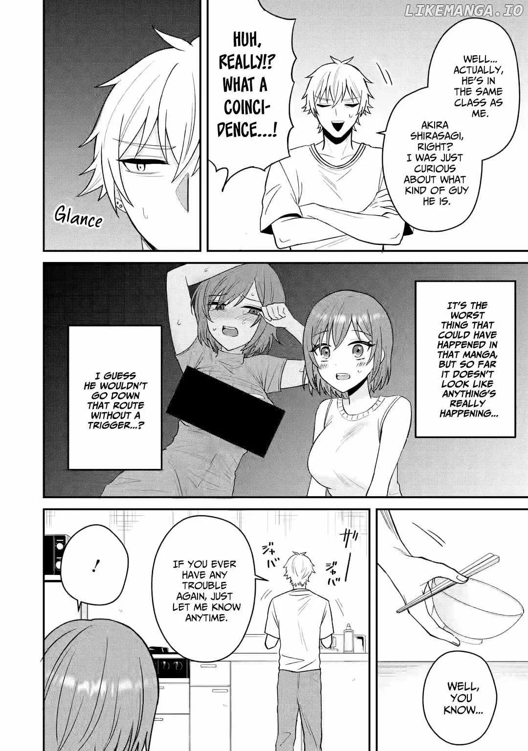 I Was Reincarnated As The Scumbag From a Netorare Manga, But The Heroine is Coming On To Me Chapter 12 page 8 - 