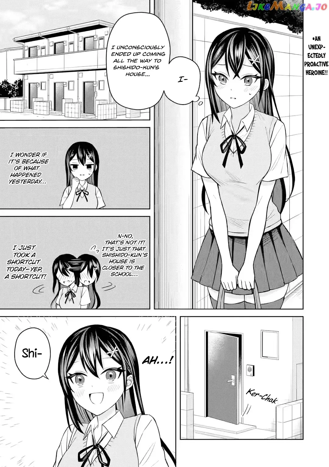 I Was Reincarnated As The Scumbag From a Netorare Manga, But The Heroine is Coming On To Me Chapter 4 page 1 - 