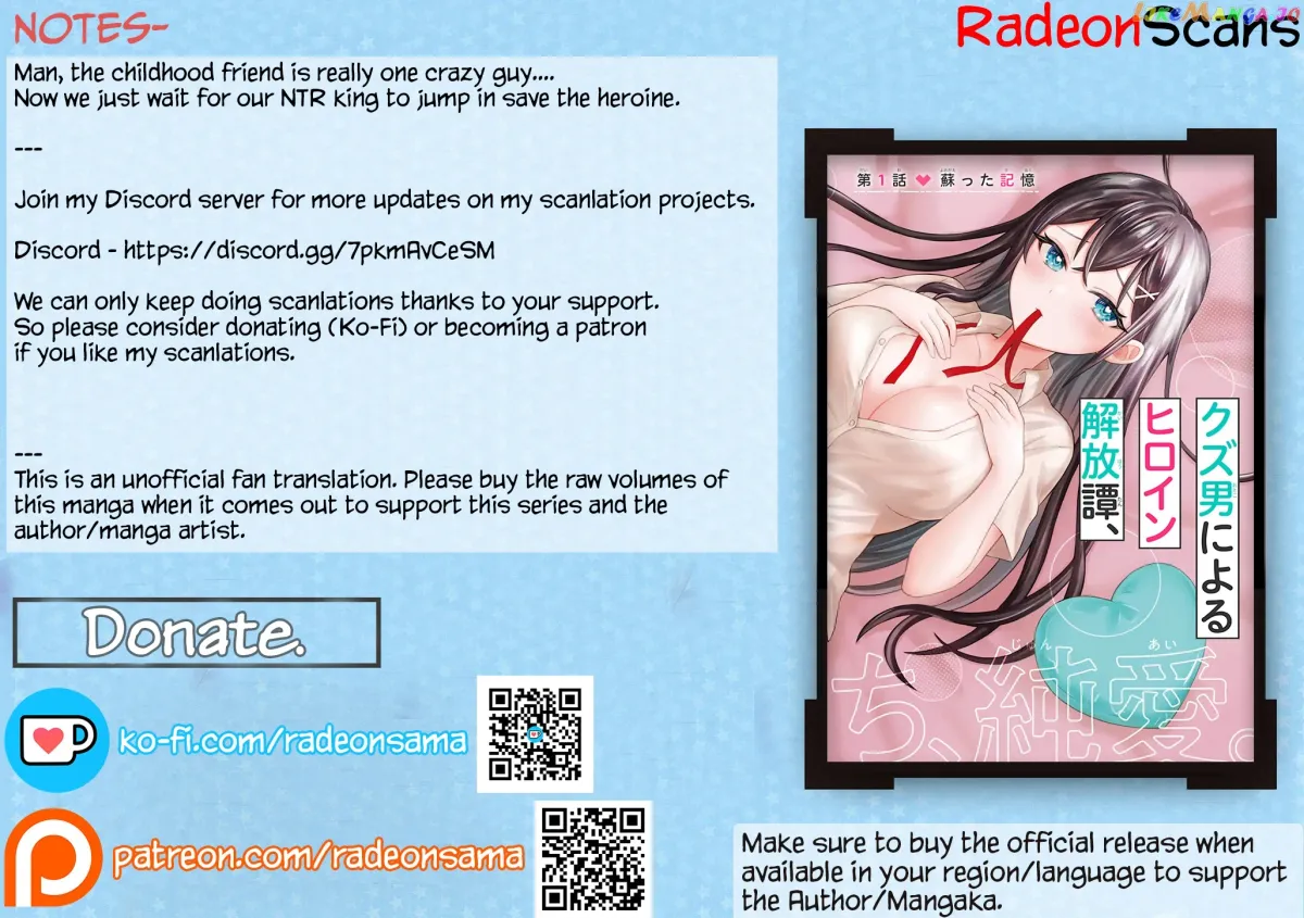 I Was Reincarnated As The Scumbag From a Netorare Manga, But The Heroine is Coming On To Me Chapter 6 page 30 - 