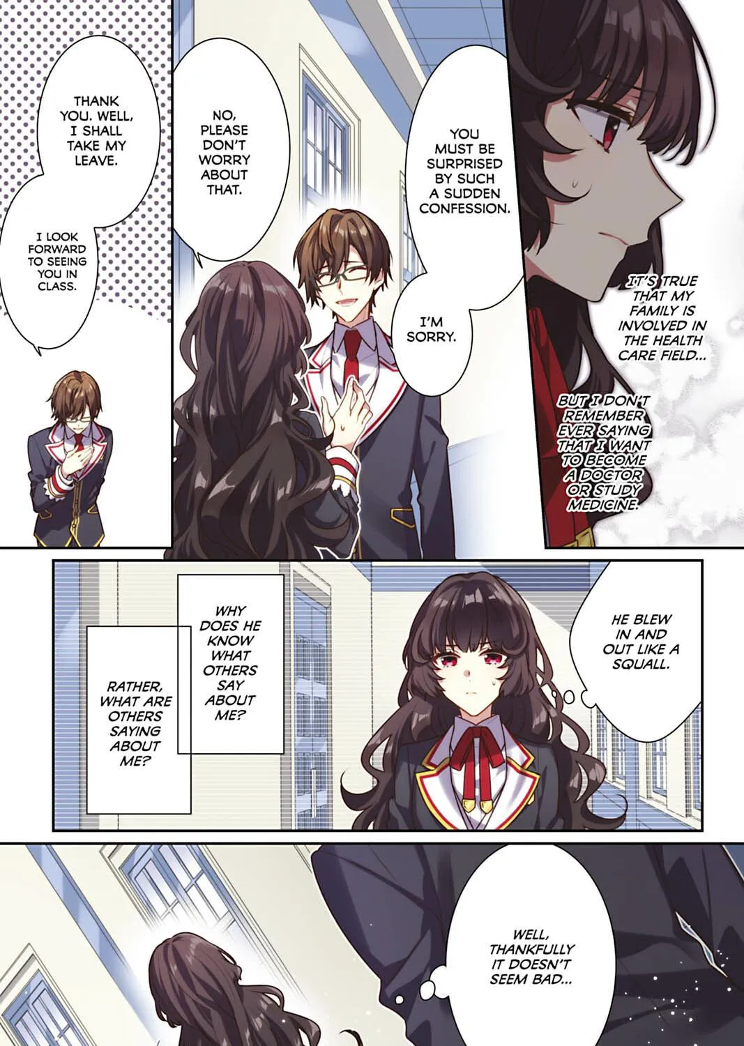 I Was Reincarnated as the Villainess in an Otome Game but the Boys Love Me Anyway! Chapter 1 page 5 - 