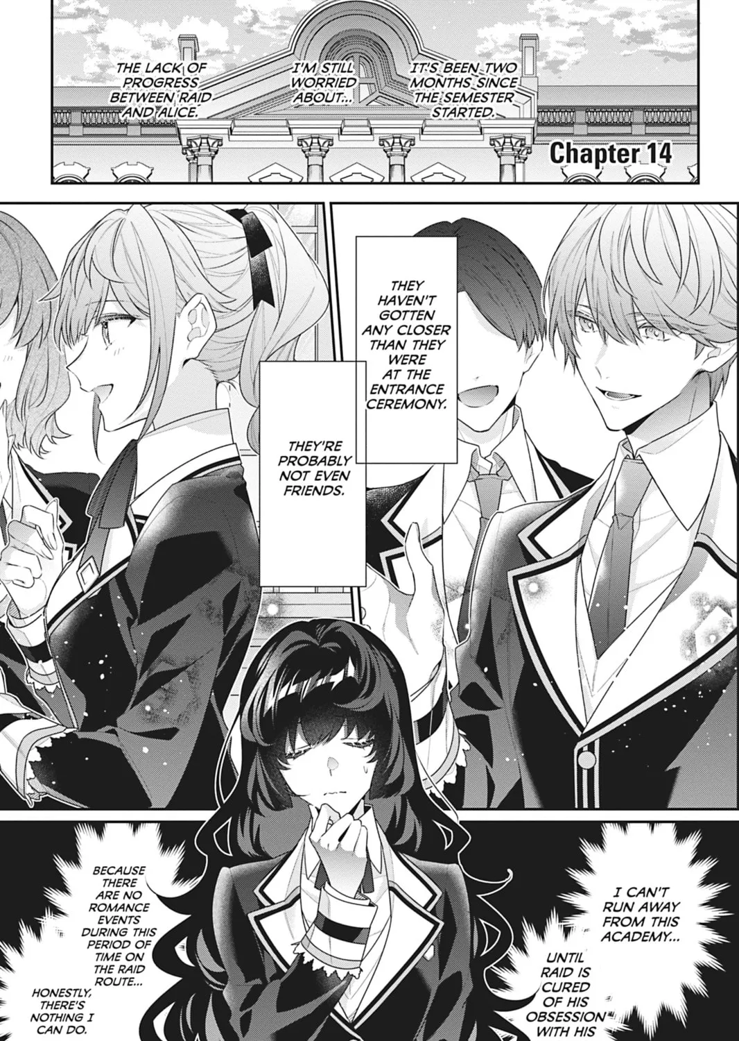 I Was Reincarnated as the Villainess in an Otome Game but the Boys Love Me Anyway! Chapter 14 page 1 - 