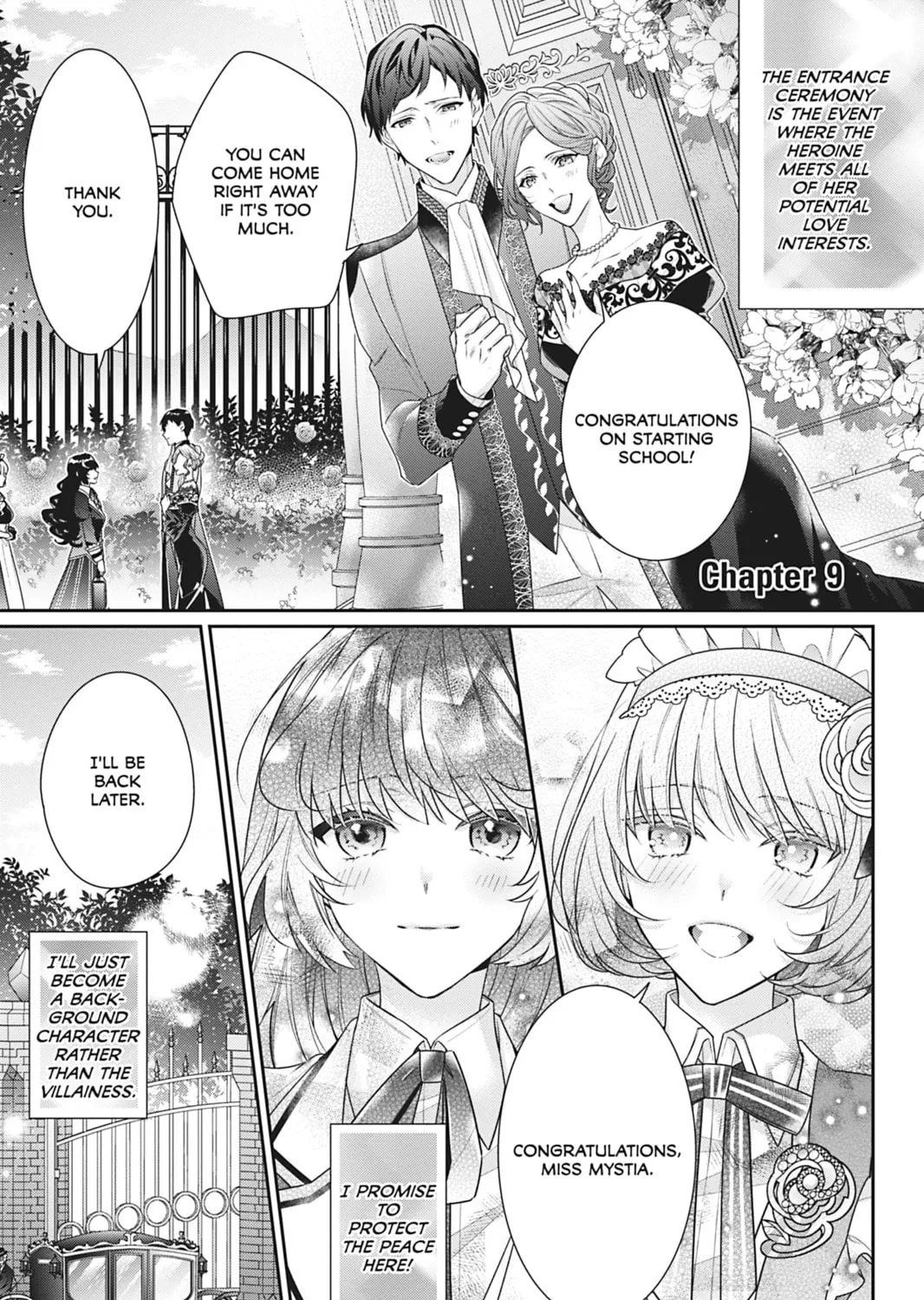 I Was Reincarnated as the Villainess in an Otome Game but the Boys Love Me Anyway! Chapter 9 page 1 - 