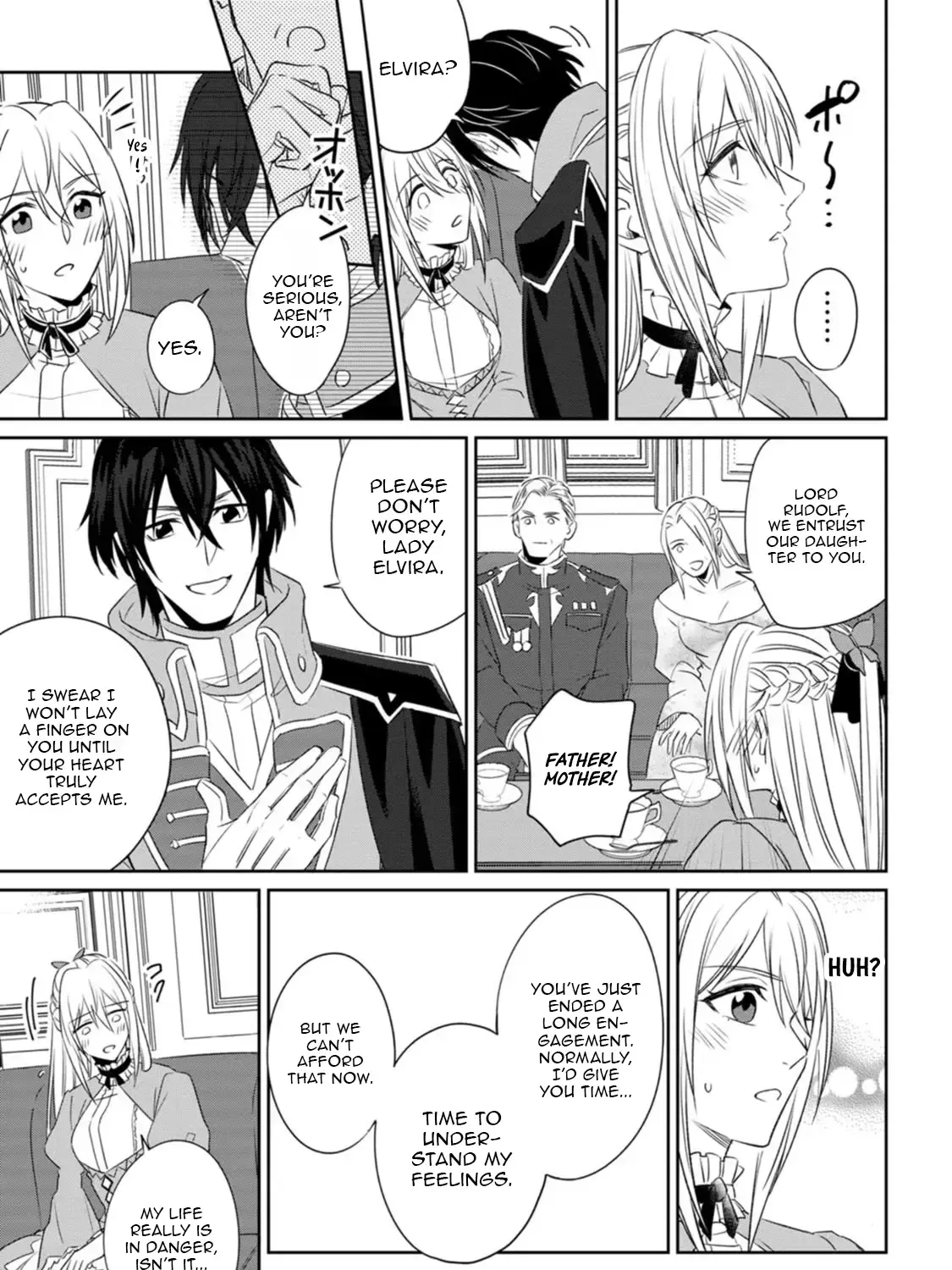 I Was Supposed to Become Queen, but I Had to Flee Once I Was Accused of Being a Fake Saint. Even So, the Crown Prince Adored Me, so I Hope for Their Happiness. Chapter 1 page 53 - 