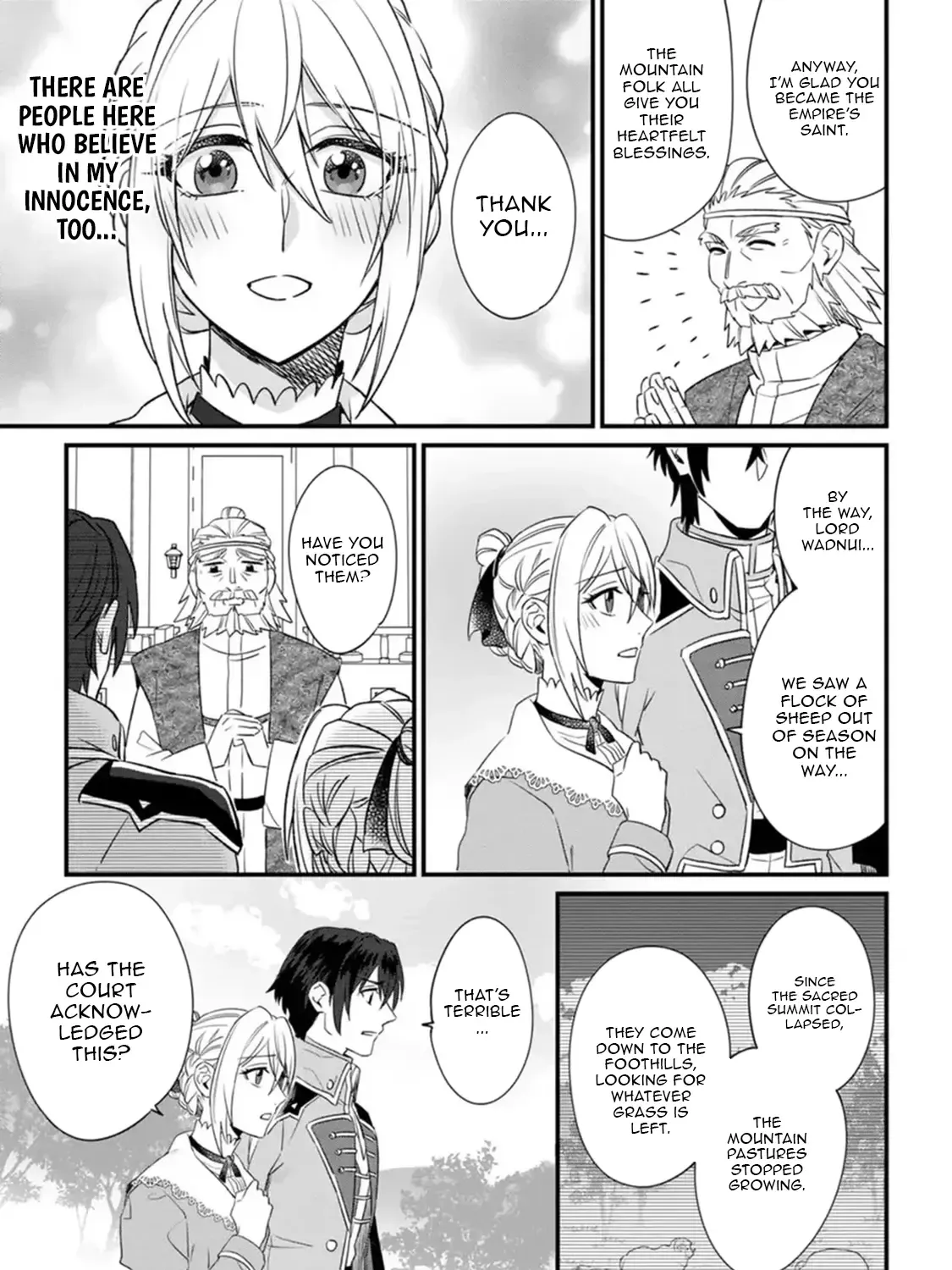 I Was Supposed to Become Queen, but I Had to Flee Once I Was Accused of Being a Fake Saint. Even So, the Crown Prince Adored Me, so I Hope for Their Happiness. Chapter 11 page 33 - 