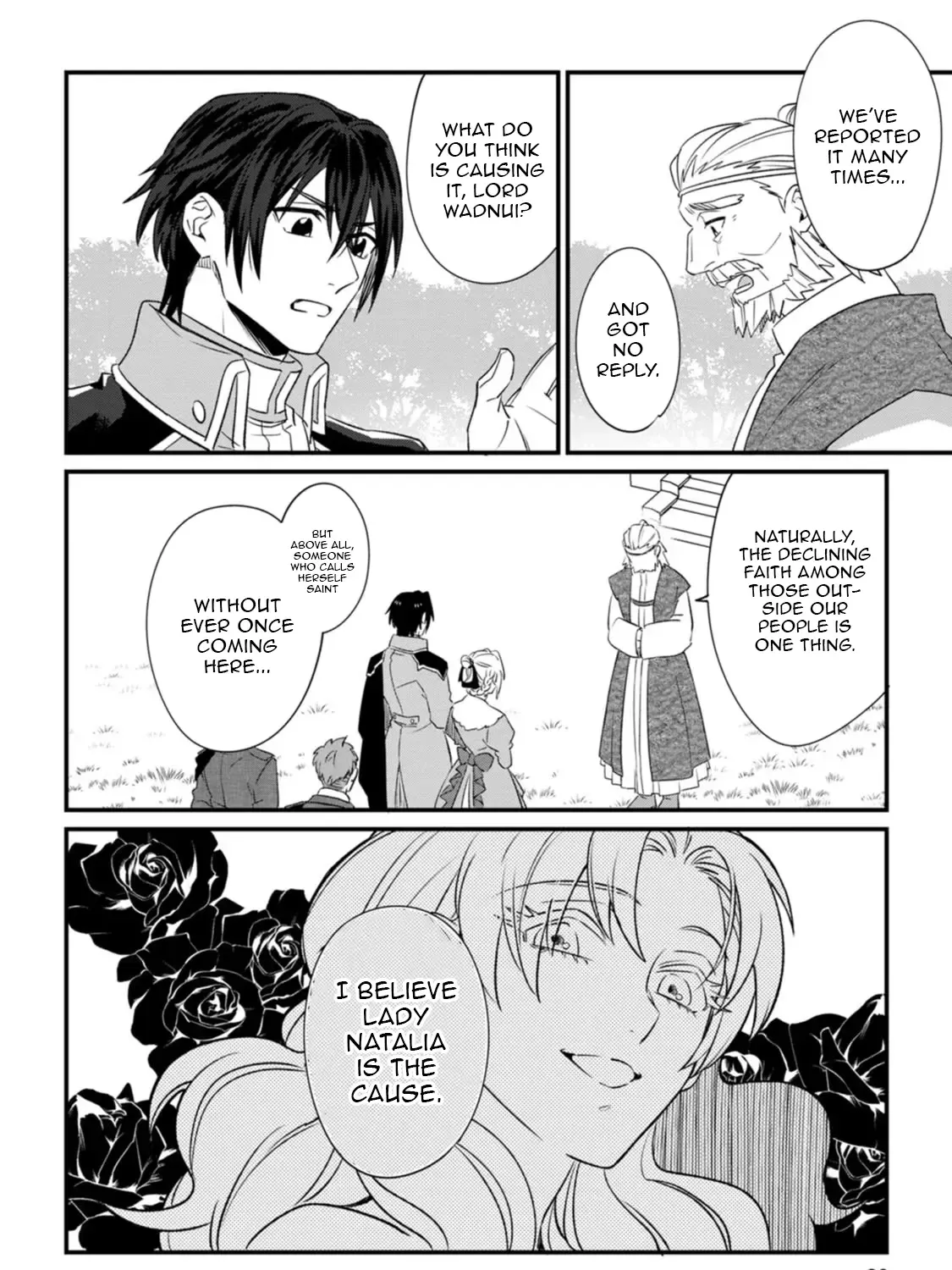 I Was Supposed to Become Queen, but I Had to Flee Once I Was Accused of Being a Fake Saint. Even So, the Crown Prince Adored Me, so I Hope for Their Happiness. Chapter 11 page 35 - 