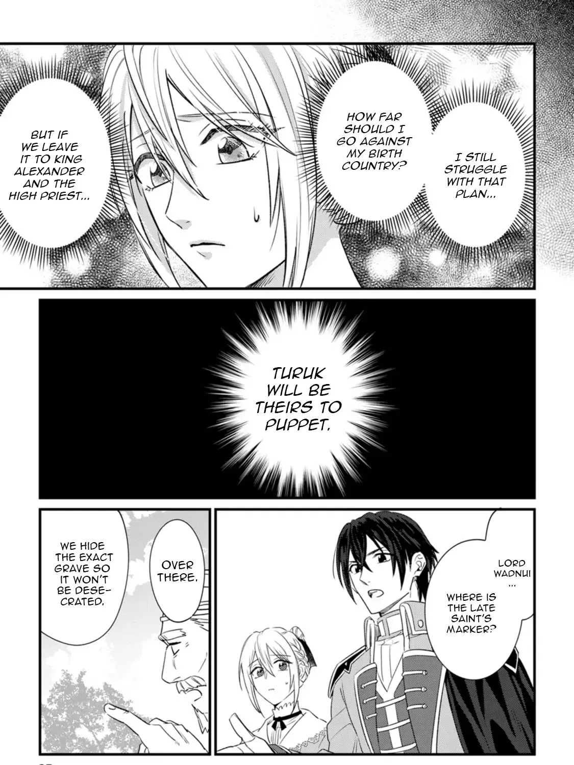 I Was Supposed to Become Queen, but I Had to Flee Once I Was Accused of Being a Fake Saint. Even So, the Crown Prince Adored Me, so I Hope for Their Happiness. Chapter 11 page 45 - 