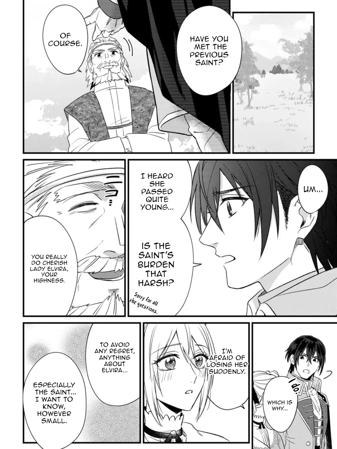 I Was Supposed to Become Queen, but I Had to Flee Once I Was Accused of Being a Fake Saint. Even So, the Crown Prince Adored Me, so I Hope for Their Happiness. Chapter 11 page 47 - 