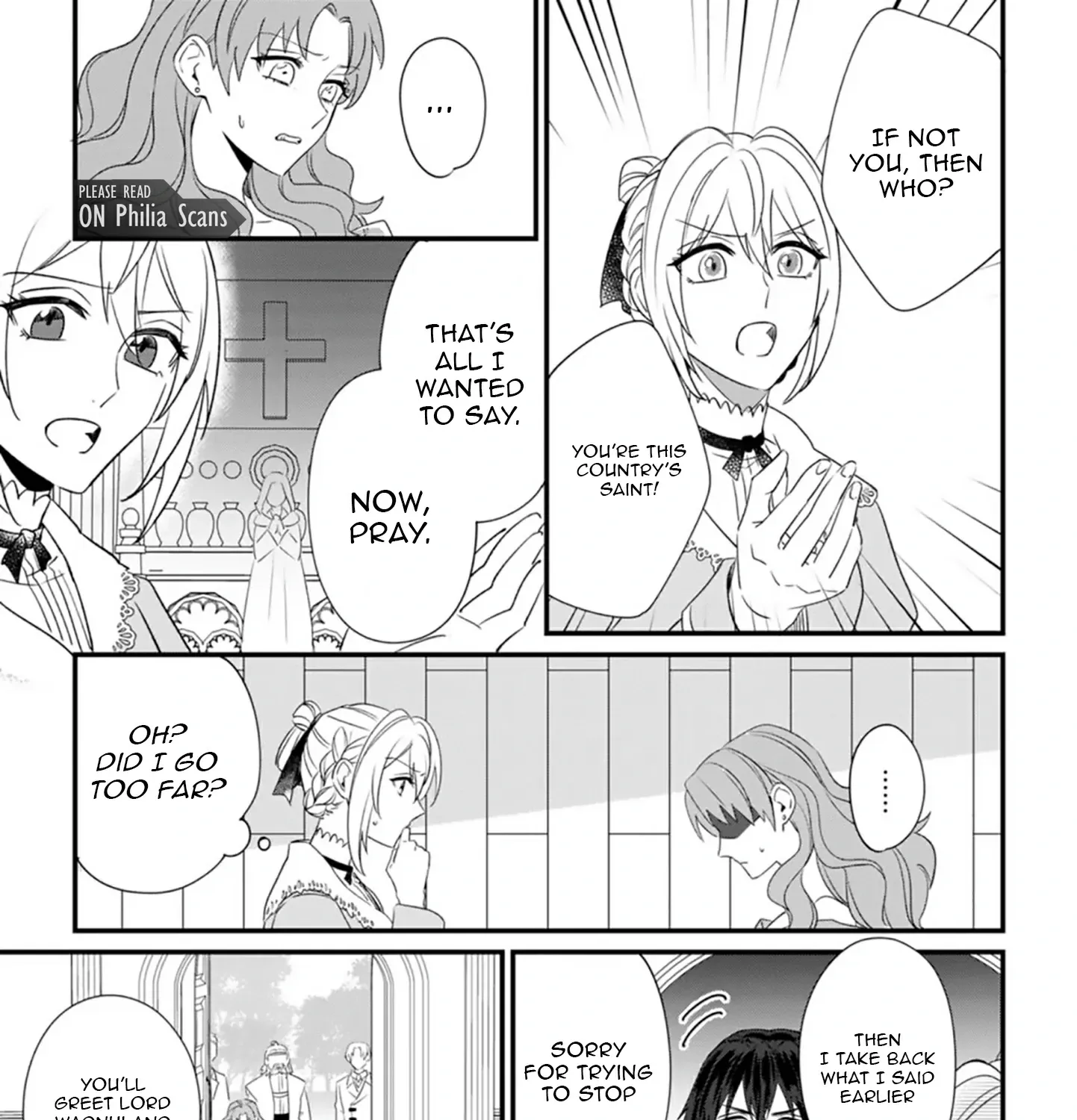 I Was Supposed to Become Queen, but I Had to Flee Once I Was Accused of Being a Fake Saint. Even So, the Crown Prince Adored Me, so I Hope for Their Happiness. Chapter 12 page 20 - 