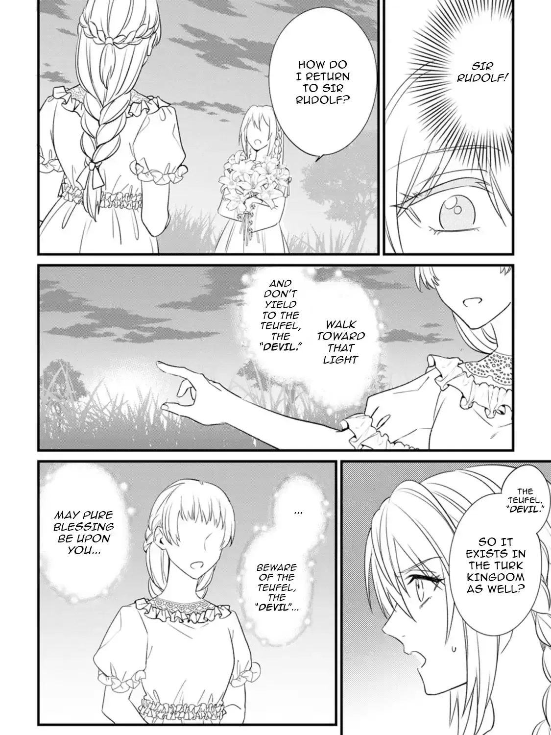 I Was Supposed to Become Queen, but I Had to Flee Once I Was Accused of Being a Fake Saint. Even So, the Crown Prince Adored Me, so I Hope for Their Happiness. Chapter 13 page 58 - 