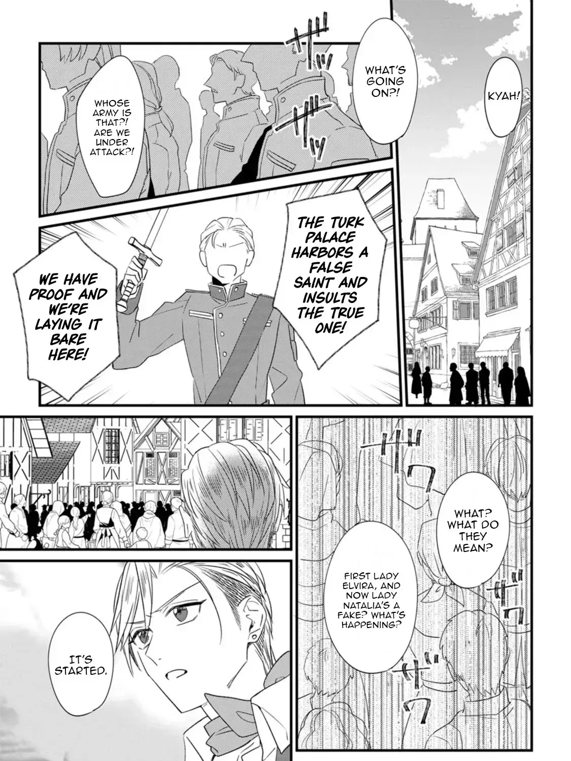I Was Supposed to Become Queen, but I Had to Flee Once I Was Accused of Being a Fake Saint. Even So, the Crown Prince Adored Me, so I Hope for Their Happiness. Chapter 14 page 40 - 