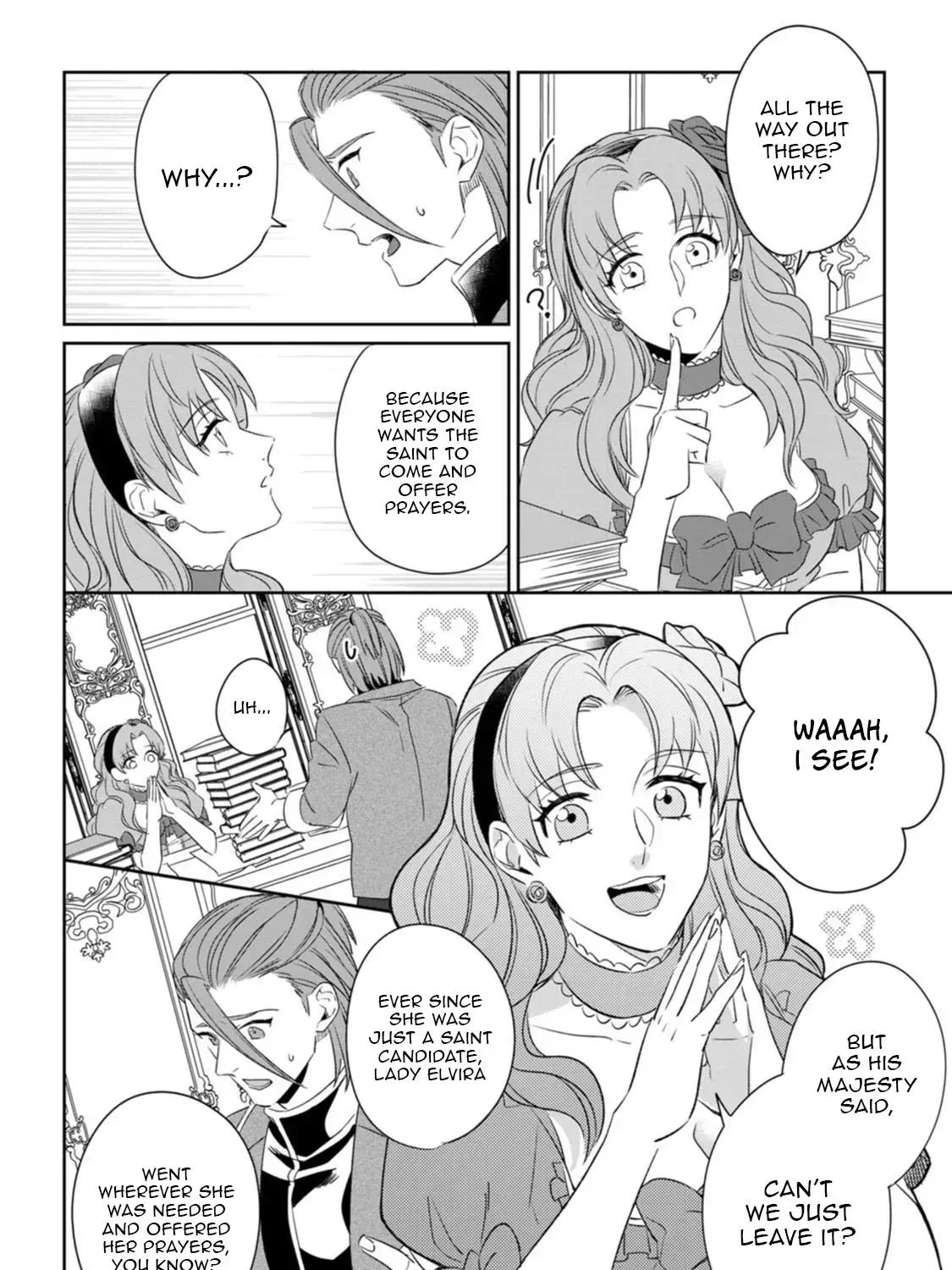 I Was Supposed to Become Queen, but I Had to Flee Once I Was Accused of Being a Fake Saint. Even So, the Crown Prince Adored Me, so I Hope for Their Happiness. Chapter 2 page 24 - 