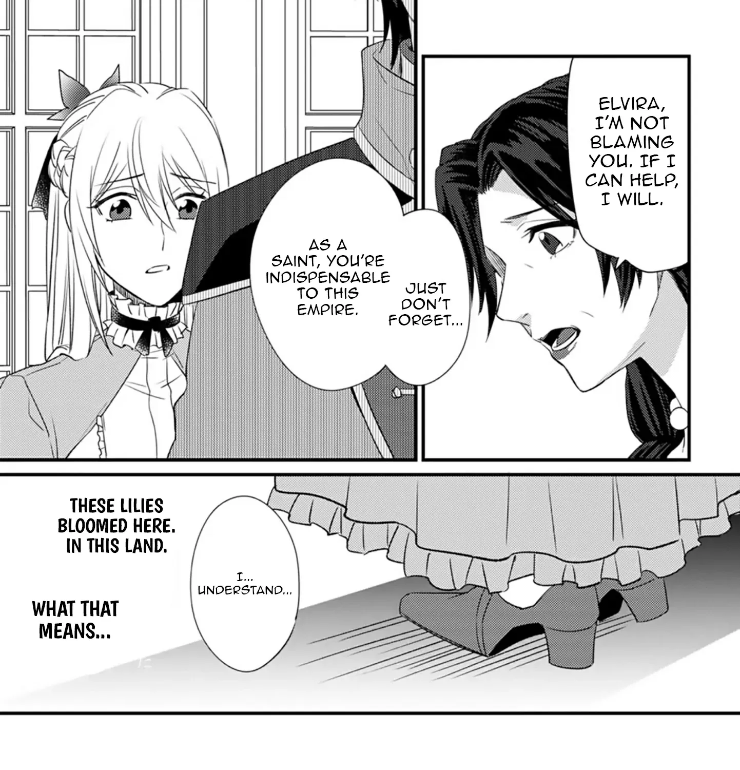 I Was Supposed to Become Queen, but I Had to Flee Once I Was Accused of Being a Fake Saint. Even So, the Crown Prince Adored Me, so I Hope for Their Happiness. Chapter 4 page 42 - 