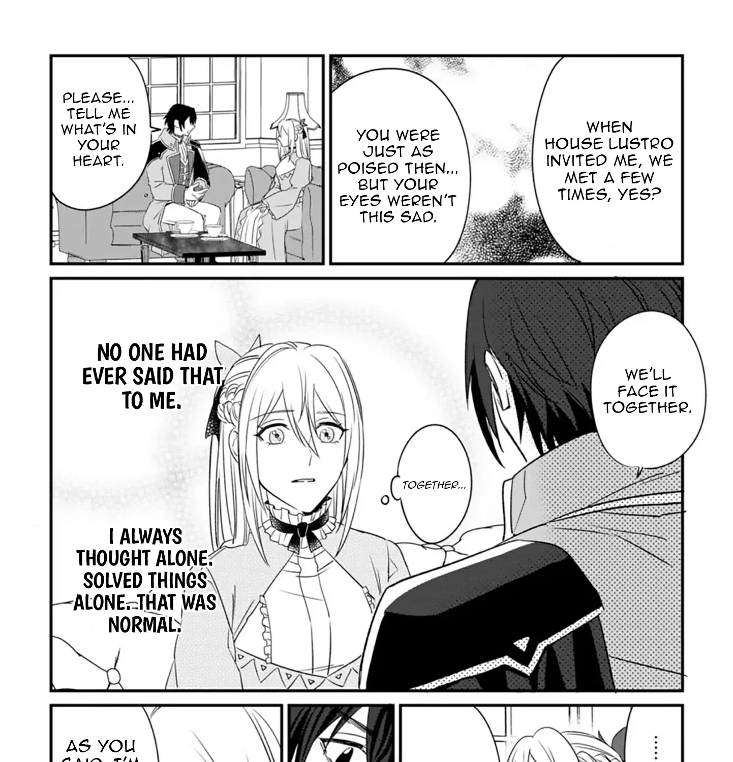 I Was Supposed to Become Queen, but I Had to Flee Once I Was Accused of Being a Fake Saint. Even So, the Crown Prince Adored Me, so I Hope for Their Happiness. Chapter 4 page 52 - 