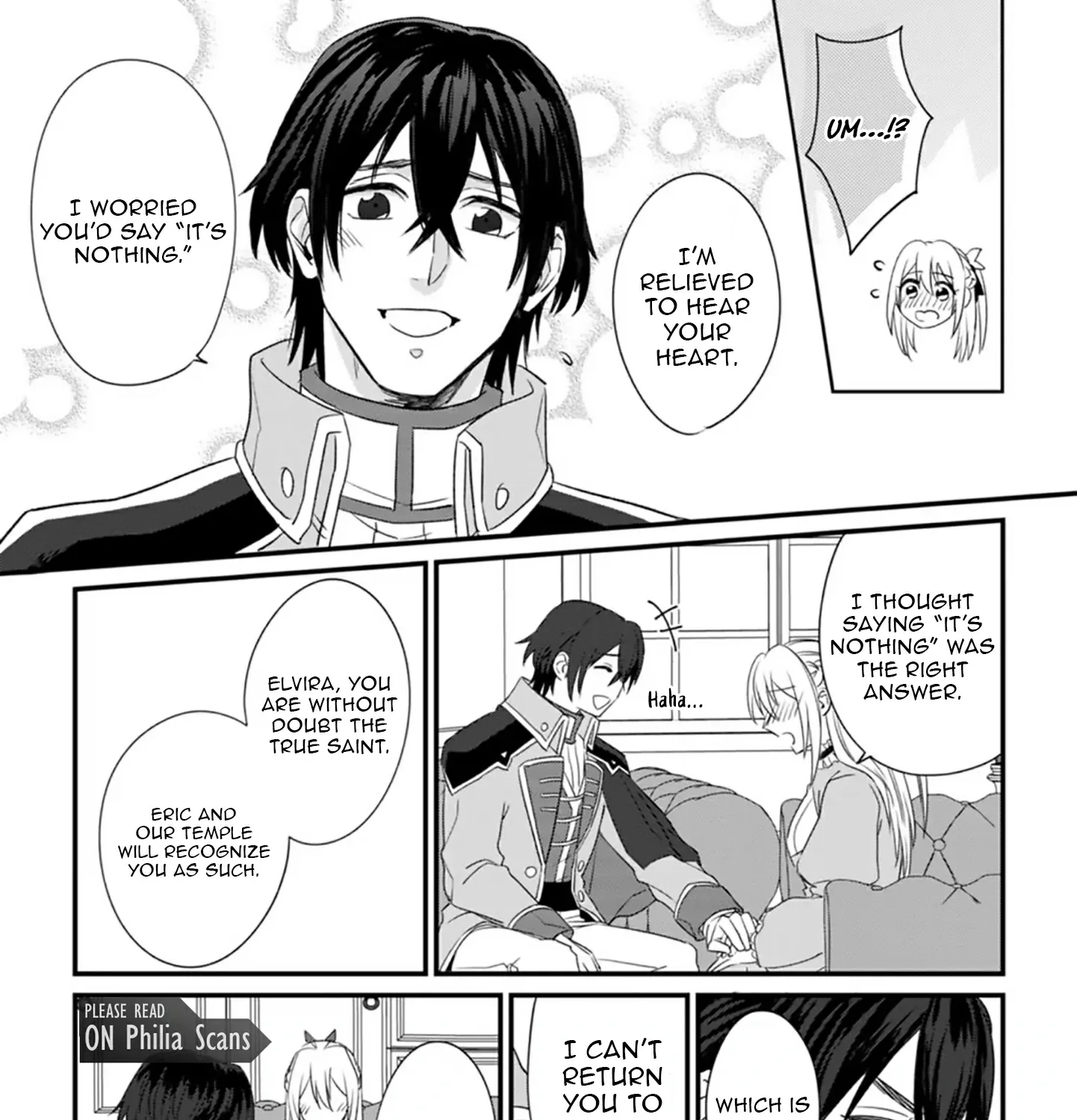 I Was Supposed to Become Queen, but I Had to Flee Once I Was Accused of Being a Fake Saint. Even So, the Crown Prince Adored Me, so I Hope for Their Happiness. Chapter 4 page 58 - 