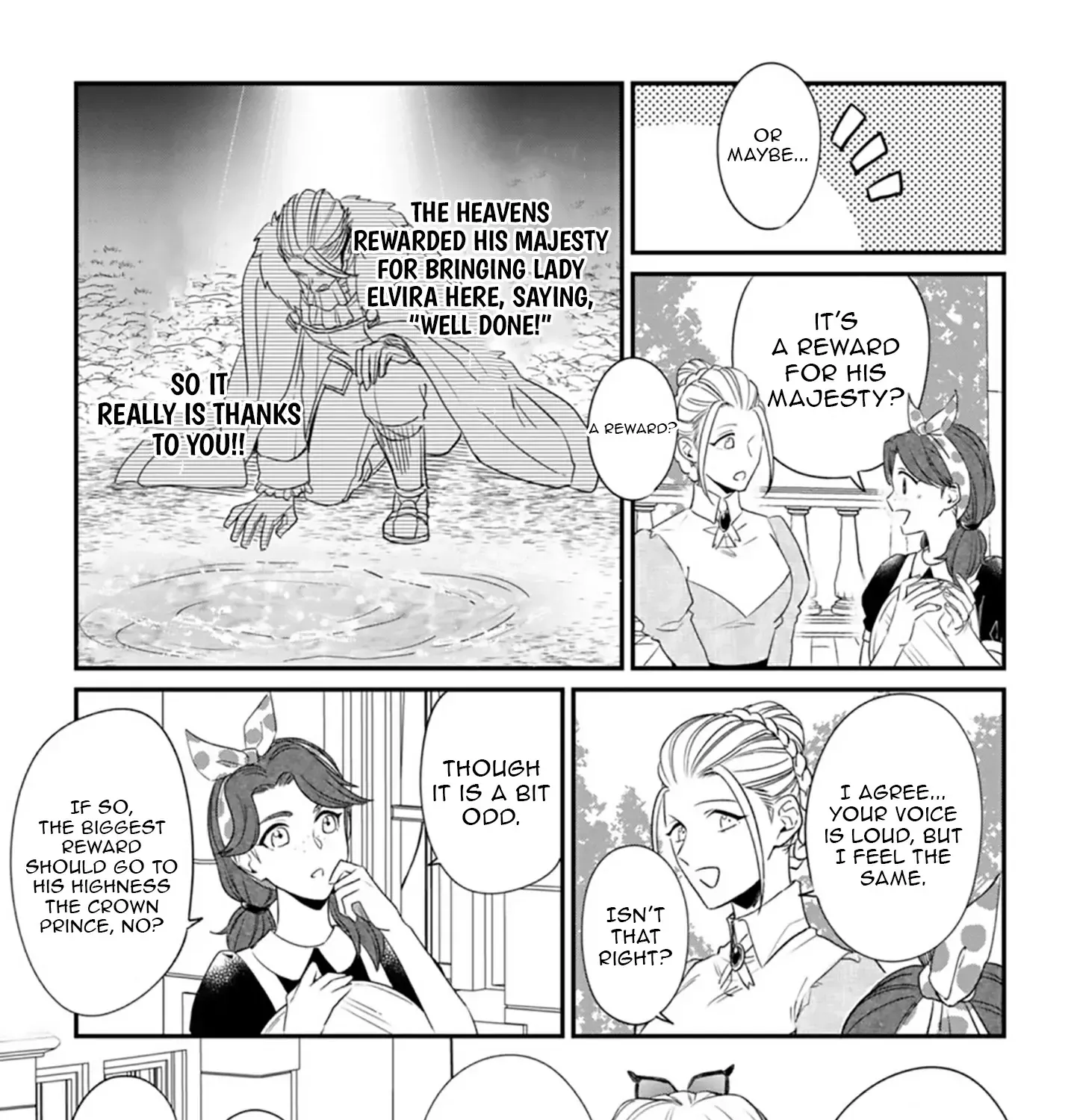 I Was Supposed to Become Queen, but I Had to Flee Once I Was Accused of Being a Fake Saint. Even So, the Crown Prince Adored Me, so I Hope for Their Happiness. Chapter 4 page 10 - 