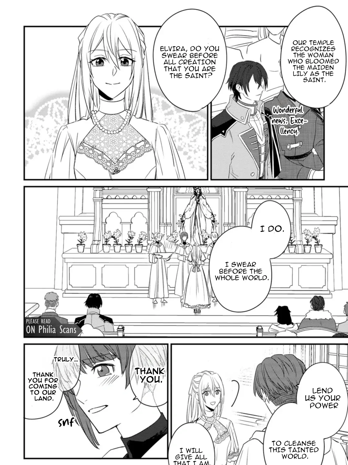 I Was Supposed to Become Queen, but I Had to Flee Once I Was Accused of Being a Fake Saint. Even So, the Crown Prince Adored Me, so I Hope for Their Happiness. Chapter 5 page 47 - 