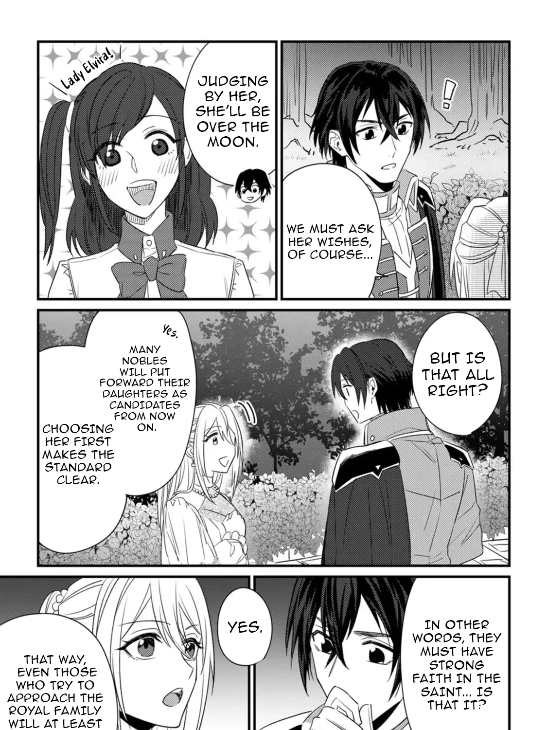 I Was Supposed to Become Queen, but I Had to Flee Once I Was Accused of Being a Fake Saint. Even So, the Crown Prince Adored Me, so I Hope for Their Happiness. Chapter 6 page 13 - 