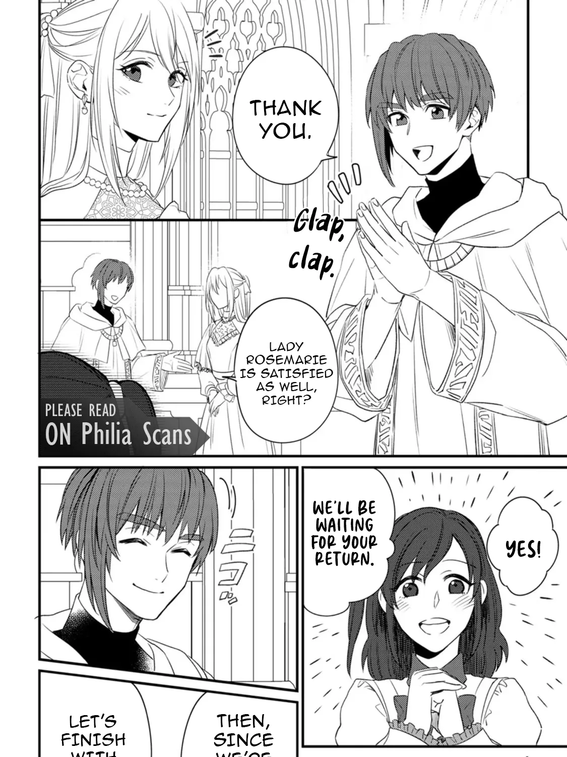 I Was Supposed to Become Queen, but I Had to Flee Once I Was Accused of Being a Fake Saint. Even So, the Crown Prince Adored Me, so I Hope for Their Happiness. Chapter 6 page 3 - 
