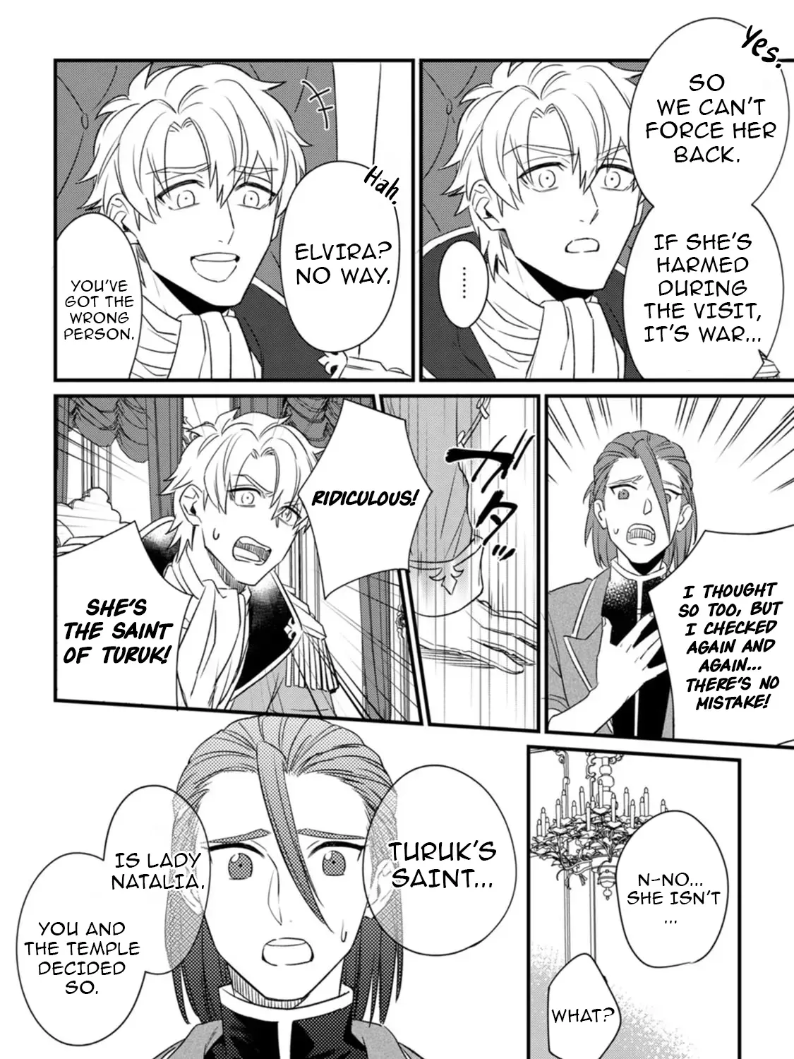 I Was Supposed to Become Queen, but I Had to Flee Once I Was Accused of Being a Fake Saint. Even So, the Crown Prince Adored Me, so I Hope for Their Happiness. Chapter 6 page 31 - 