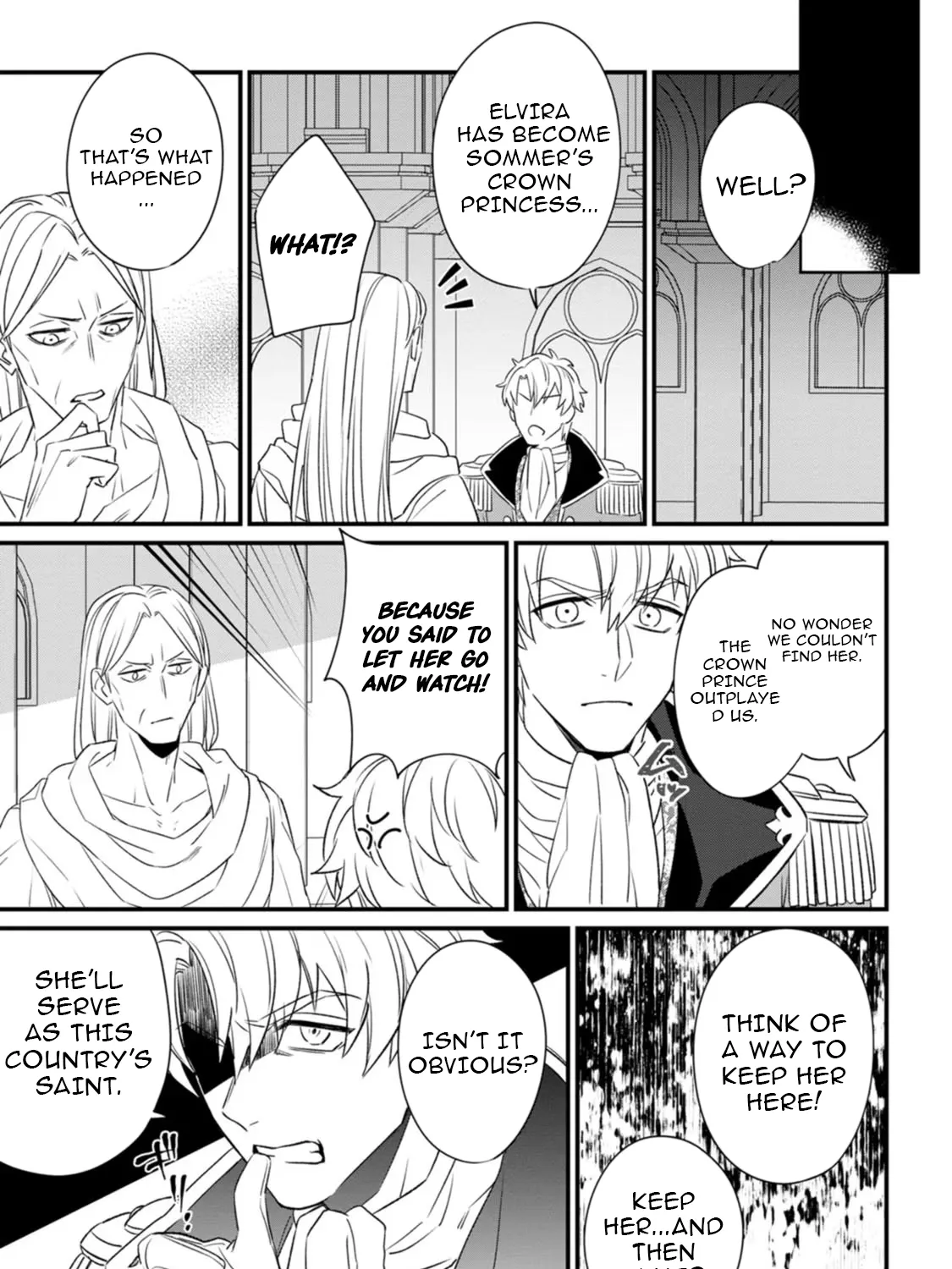 I Was Supposed to Become Queen, but I Had to Flee Once I Was Accused of Being a Fake Saint. Even So, the Crown Prince Adored Me, so I Hope for Their Happiness. Chapter 6 page 37 - 