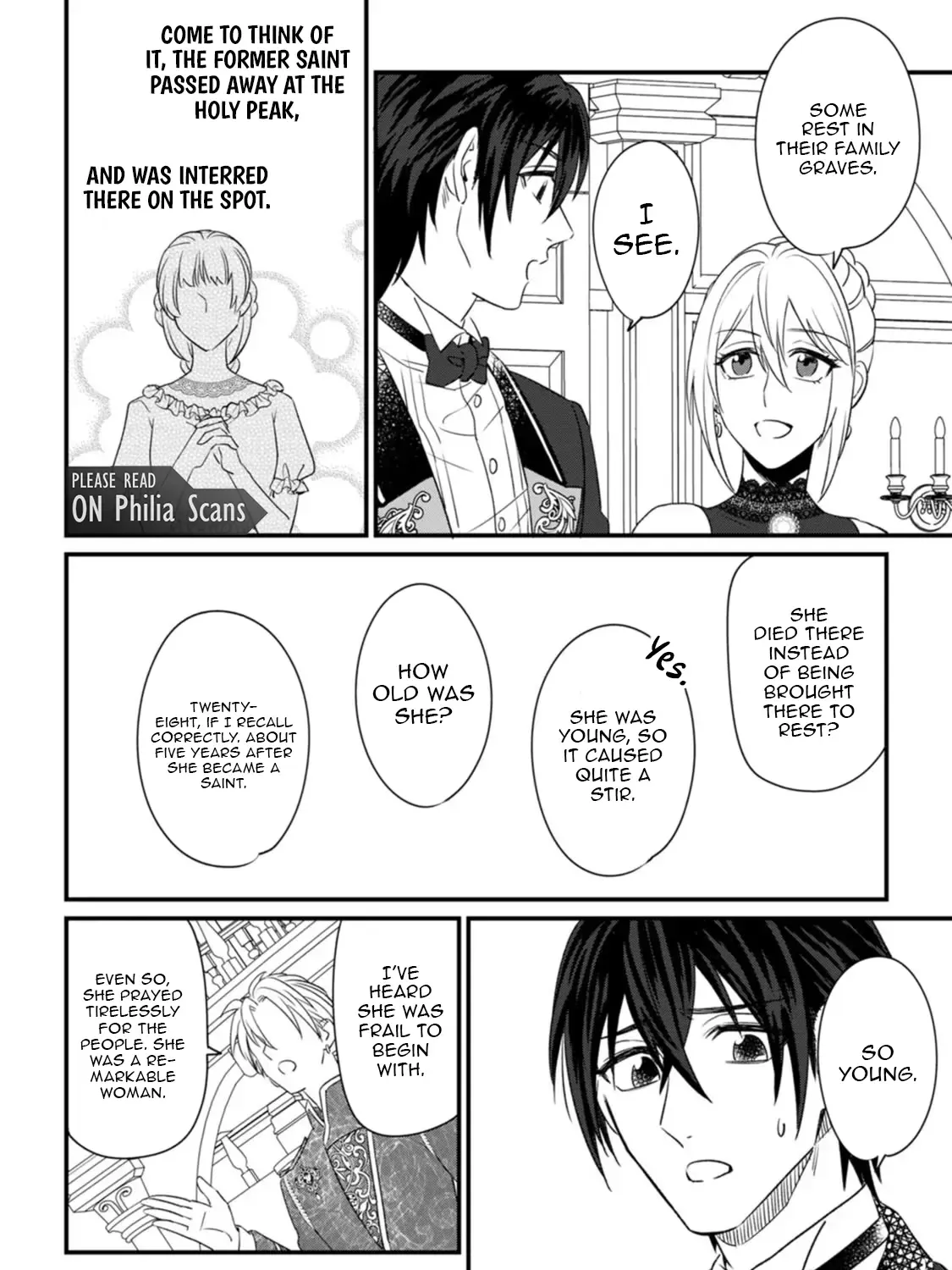 I Was Supposed to Become Queen, but I Had to Flee Once I Was Accused of Being a Fake Saint. Even So, the Crown Prince Adored Me, so I Hope for Their Happiness. Chapter 9 page 36 - 