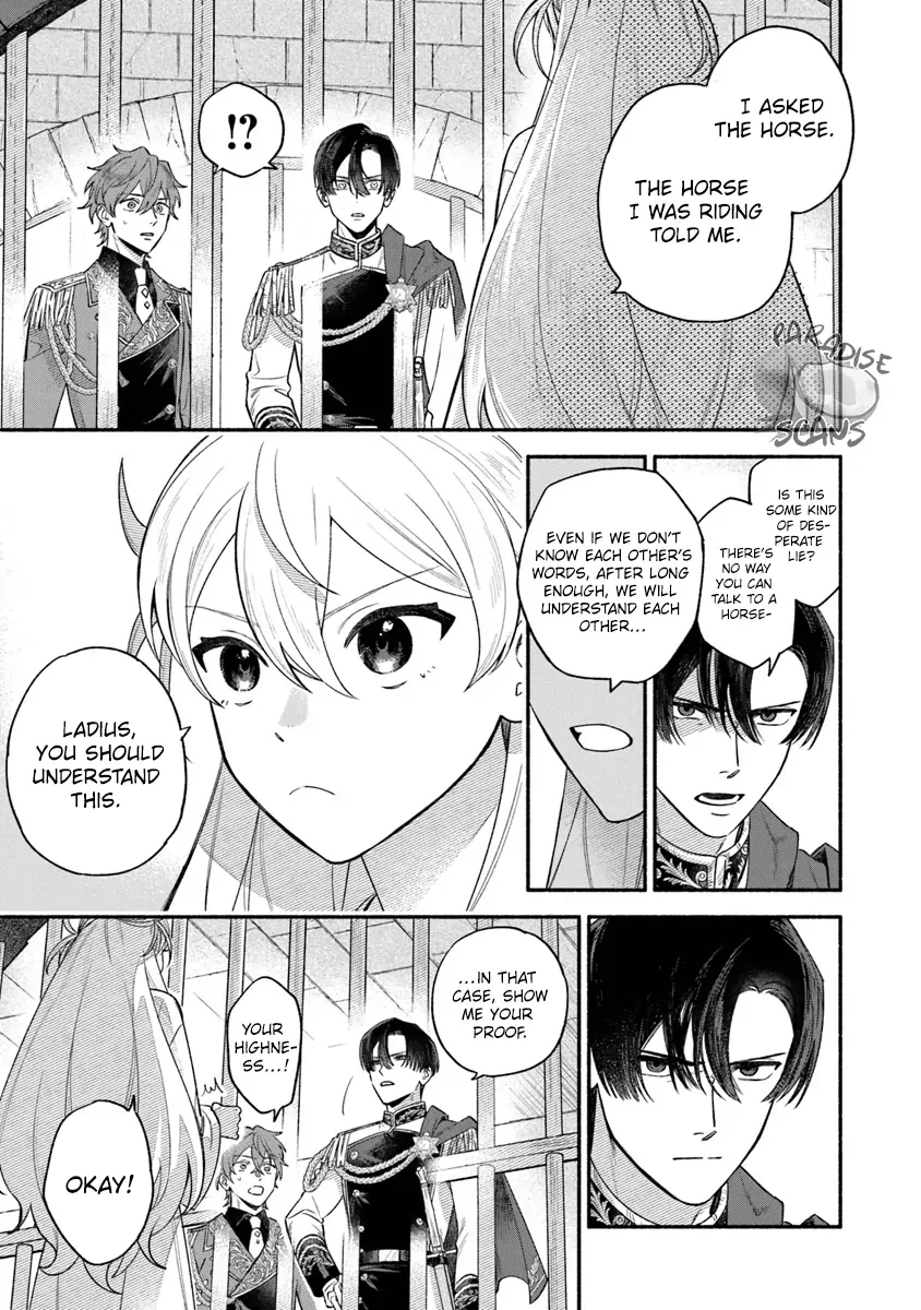 I was the cold-hearted prince’s horse in my previous life ~Can I love you even after becoming human?~ Chapter 1.2 page 18 - 