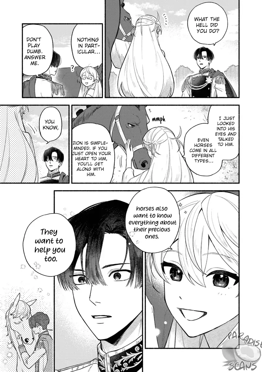 I was the cold-hearted prince’s horse in my previous life ~Can I love you even after becoming human?~ Chapter 1.2 page 22 - 