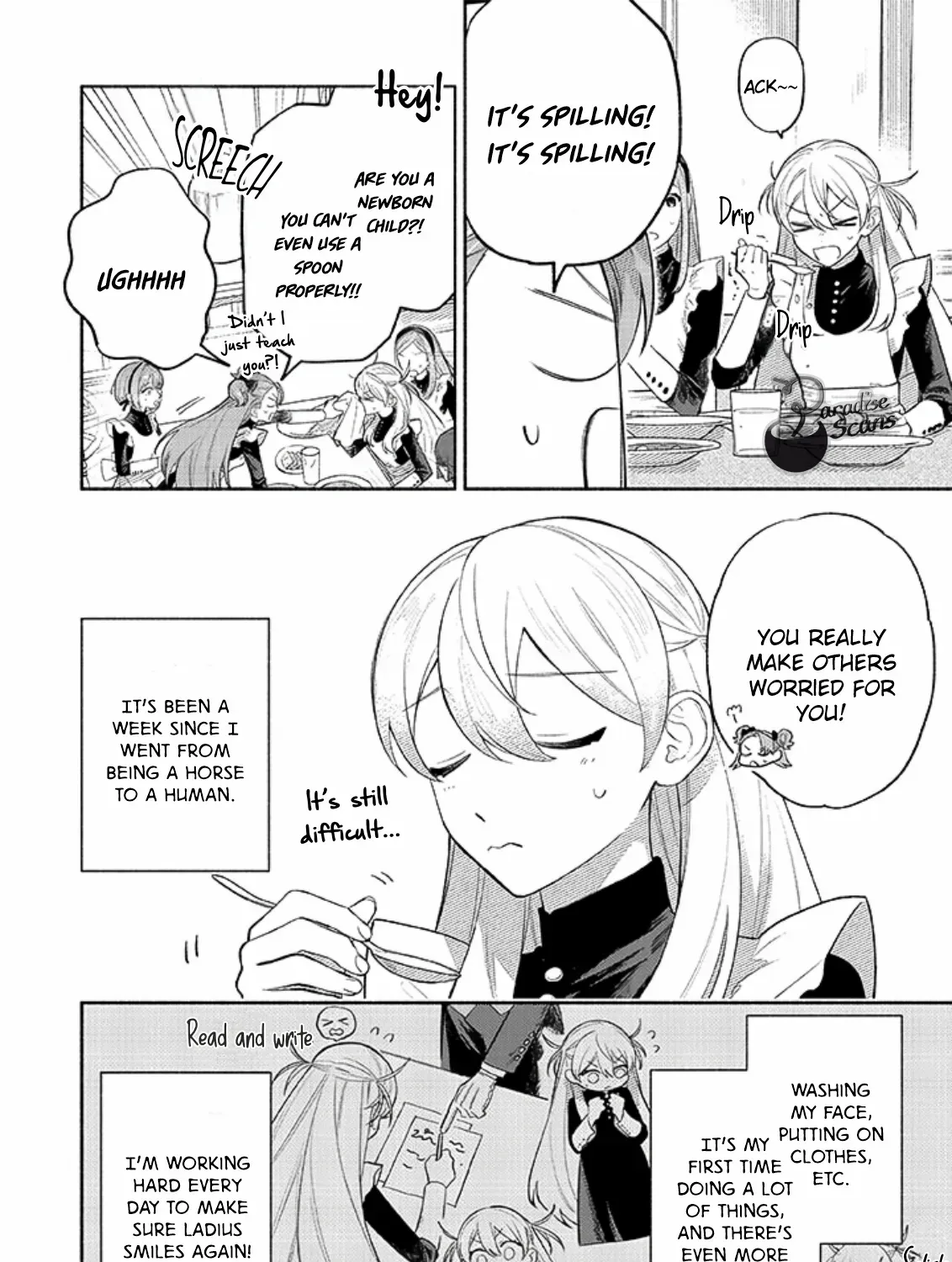I was the cold-hearted prince’s horse in my previous life ~Can I love you even after becoming human?~ Chapter 3 page 7 - 