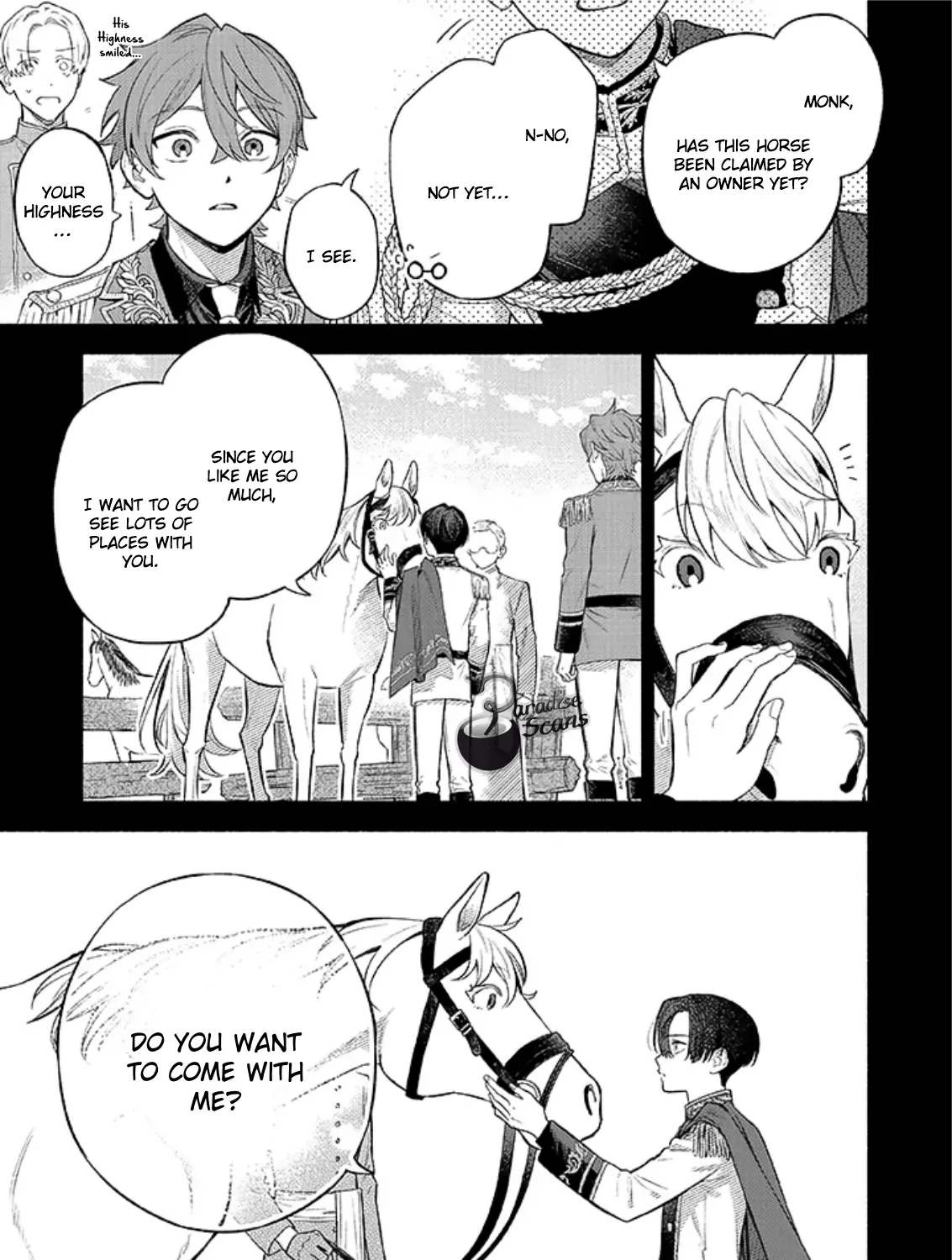 I was the cold-hearted prince’s horse in my previous life ~Can I love you even after becoming human?~ Chapter 4 page 52 - 