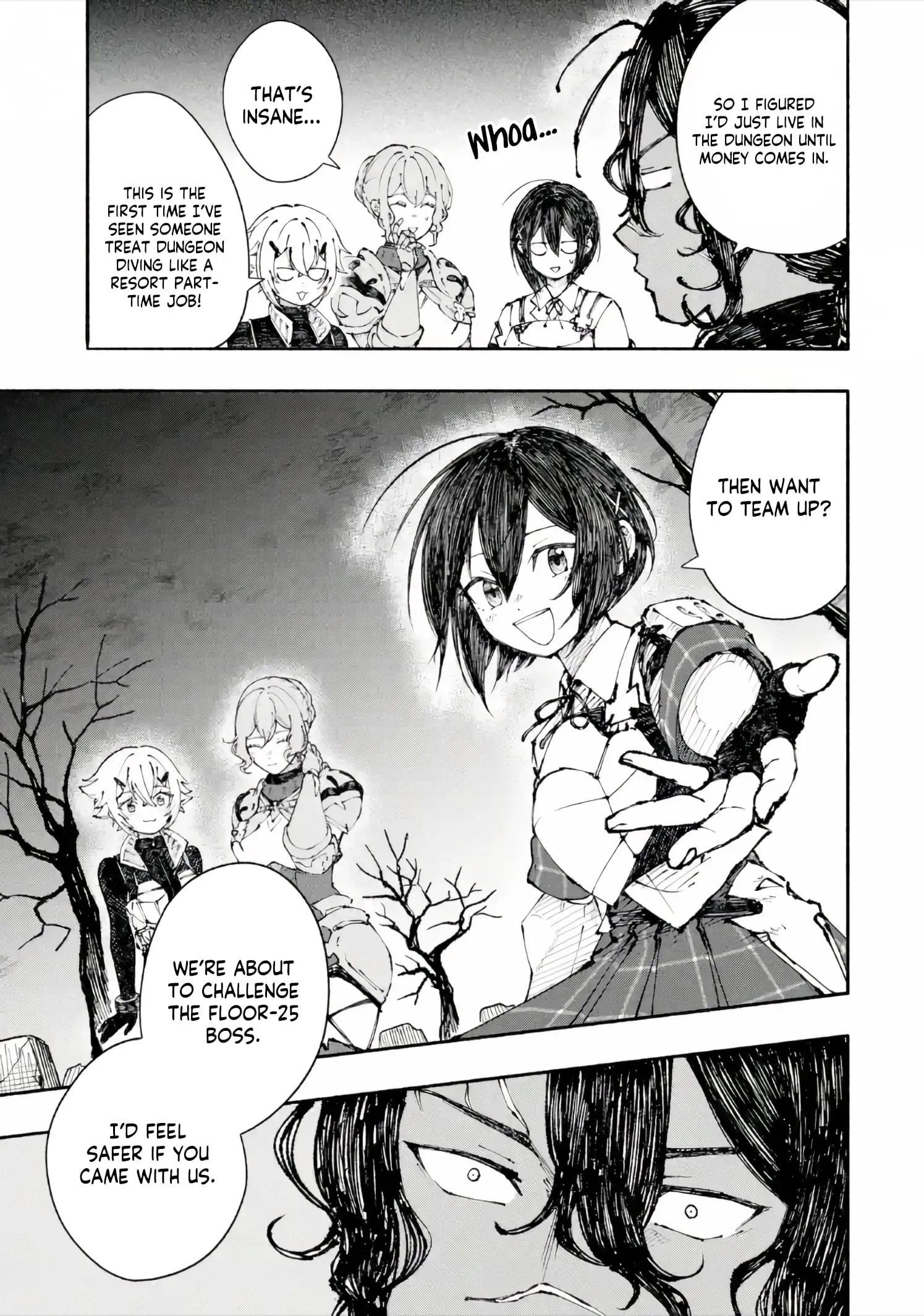 I Was Trapped in a Dungeon for 25 Years and Became a Legendary Suspicious Person When Rescued Chapter 6.2 page 8 - 