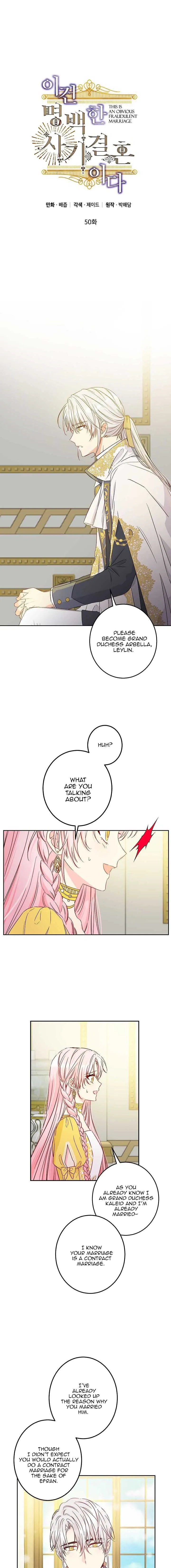 I Was Tricked into this Fake Marriage! Chapter 50 page 1 - 