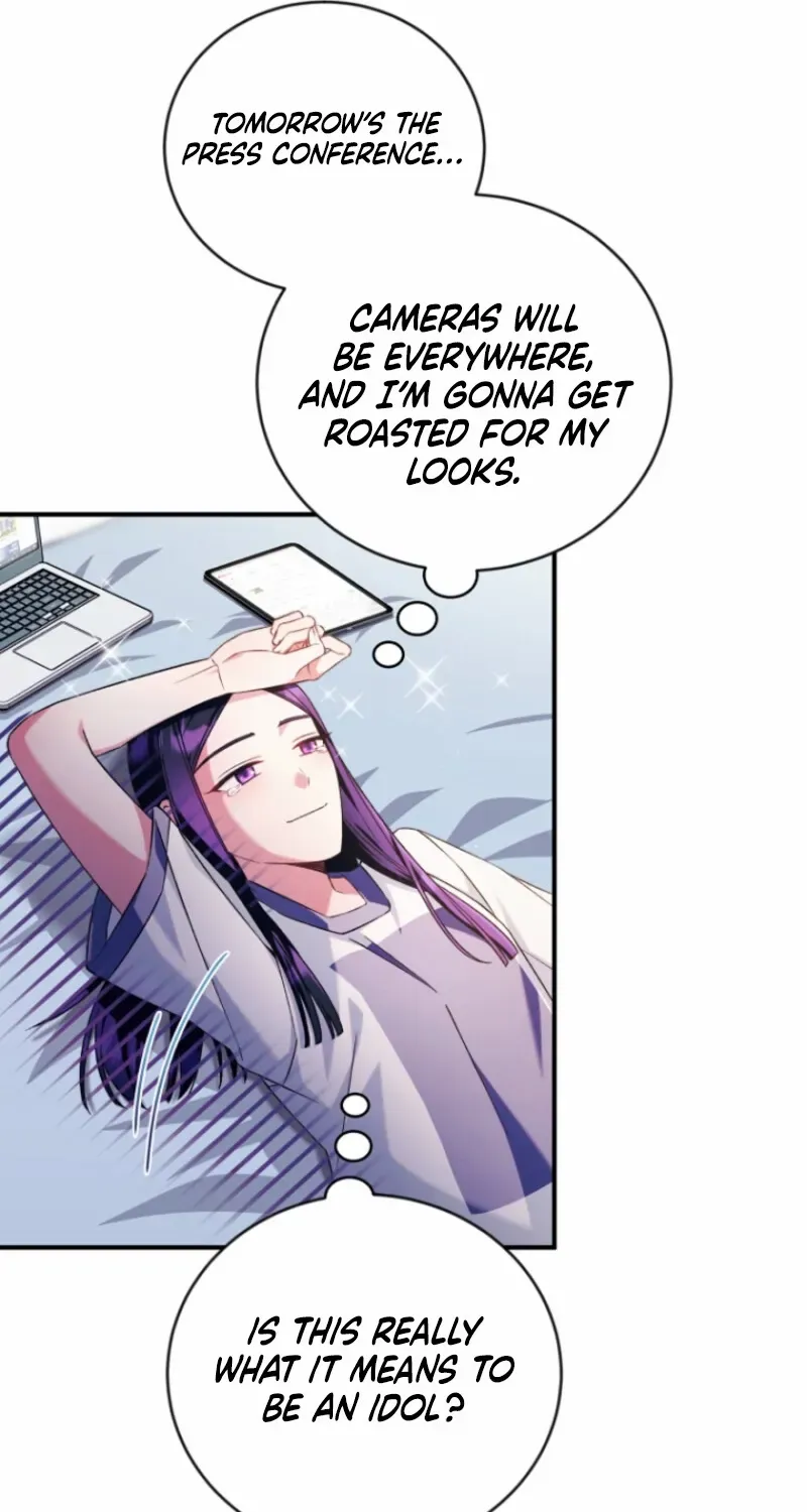 I was trying to debut my kid, but I ended up debuting myself Chapter 12 page 70 - 
