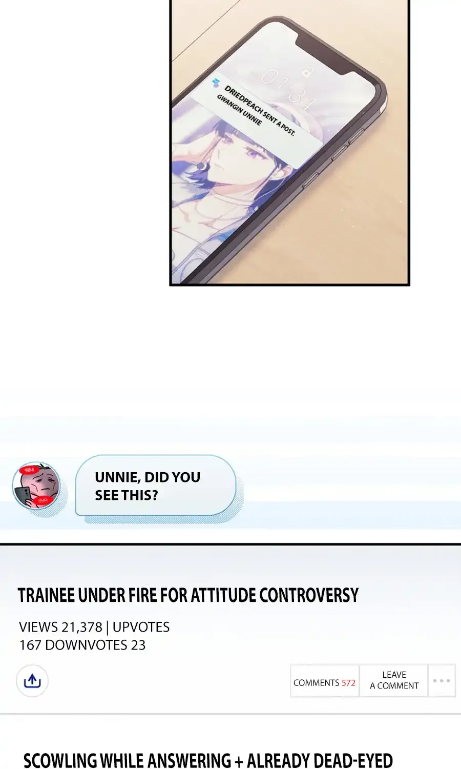 I was trying to debut my kid, but I ended up debuting myself Chapter 24 page 12 - 