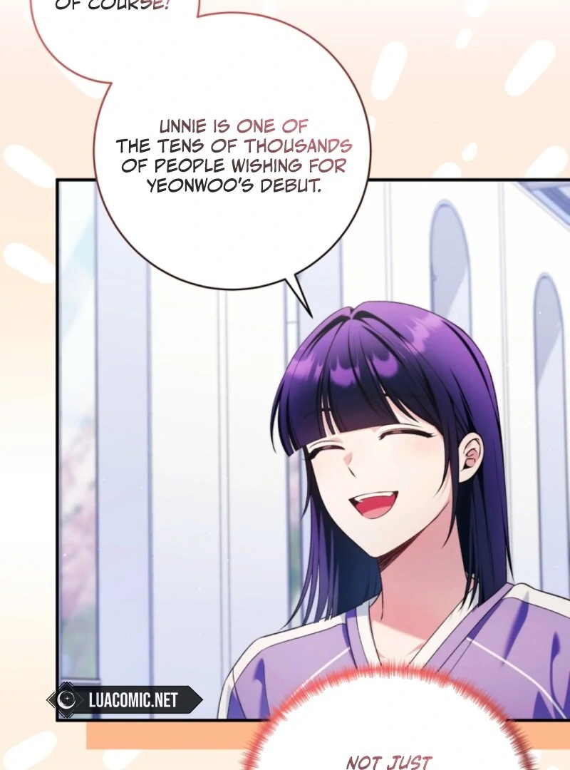 I was trying to debut my kid, but I ended up debuting myself Chapter 40 page 73 - 