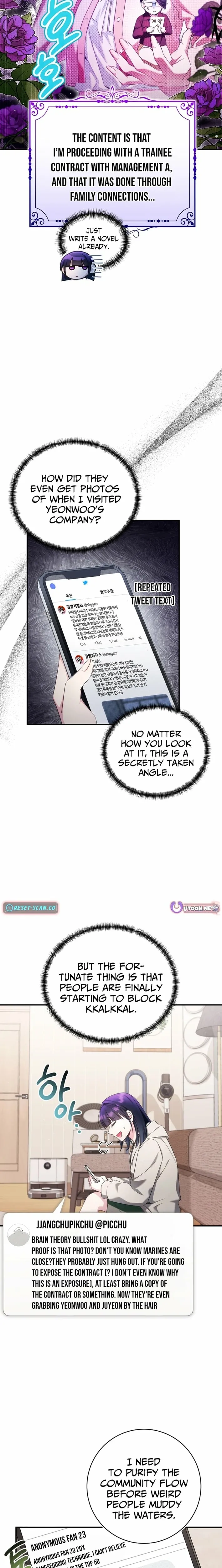 I was trying to debut my kid, but I ended up debuting myself Chapter 47 page 8 - 