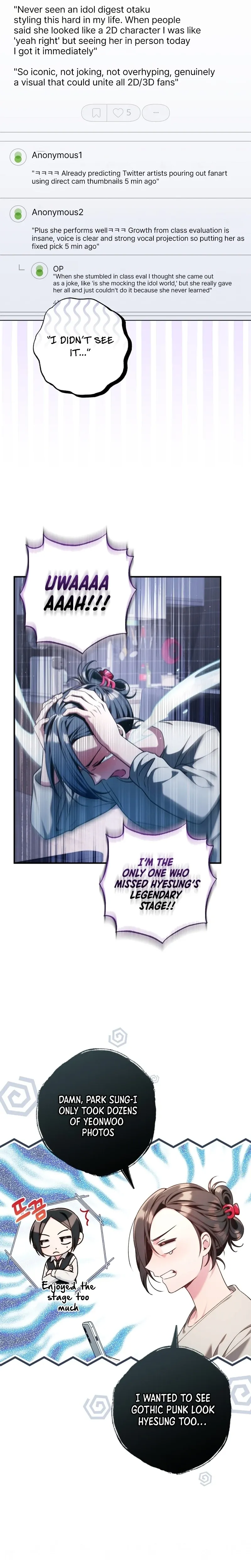 I was trying to debut my kid, but I ended up debuting myself Chapter 52 page 5 - 