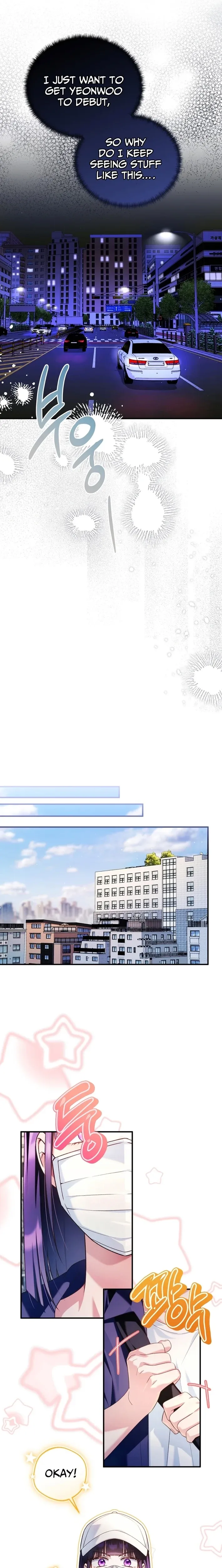 I was trying to debut my kid, but I ended up debuting myself Chapter 55 page 14 - 