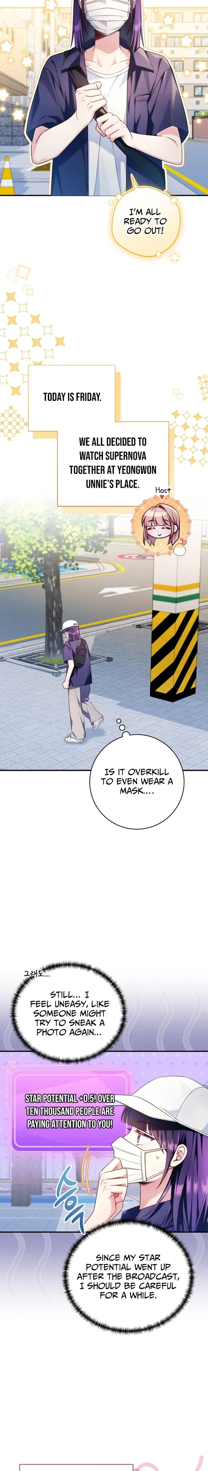 I was trying to debut my kid, but I ended up debuting myself Chapter 55 page 15 - 