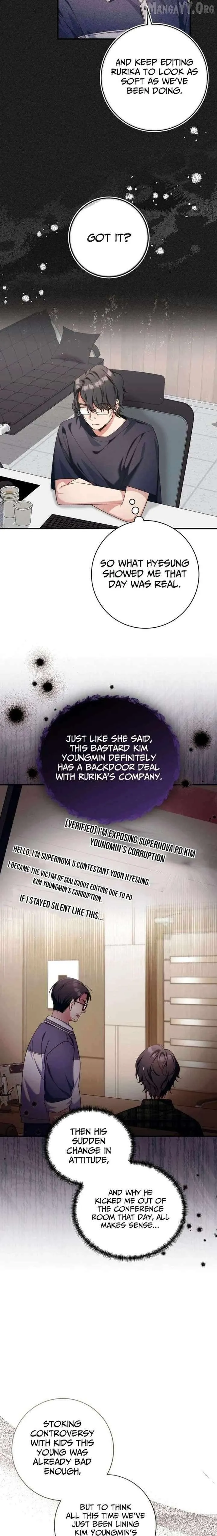 I was trying to debut my kid, but I ended up debuting myself Chapter 56 page 22 - 