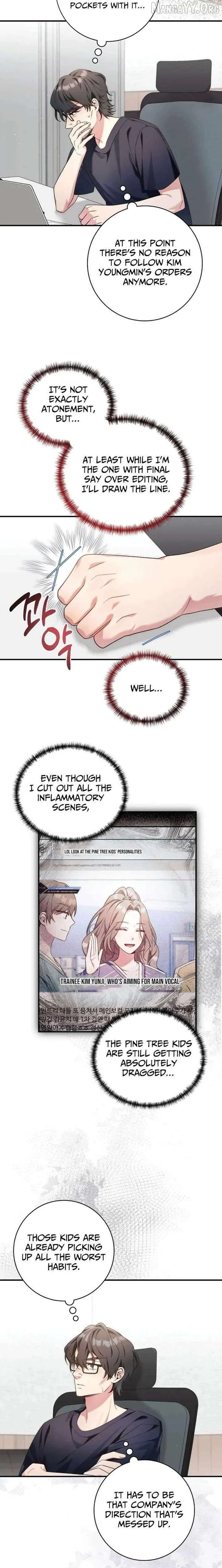 I was trying to debut my kid, but I ended up debuting myself Chapter 56 page 23 - 