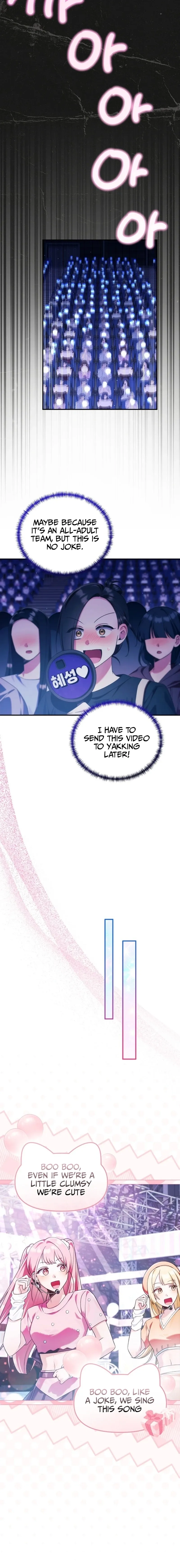 I was trying to debut my kid, but I ended up debuting myself Chapter 63 page 12 - 