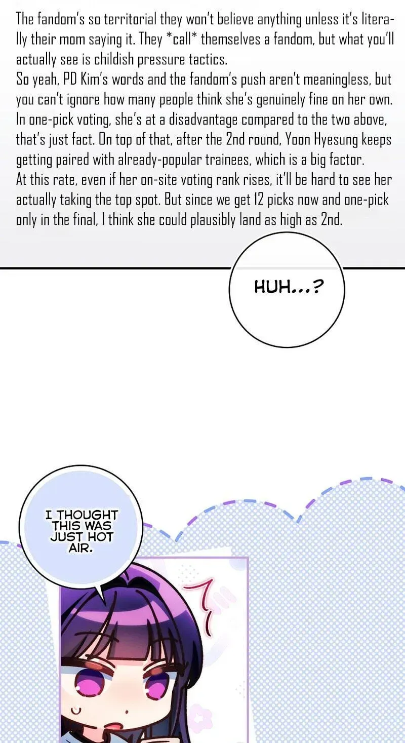 I was trying to debut my kid, but I ended up debuting myself Chapter 70 page 80 - 
