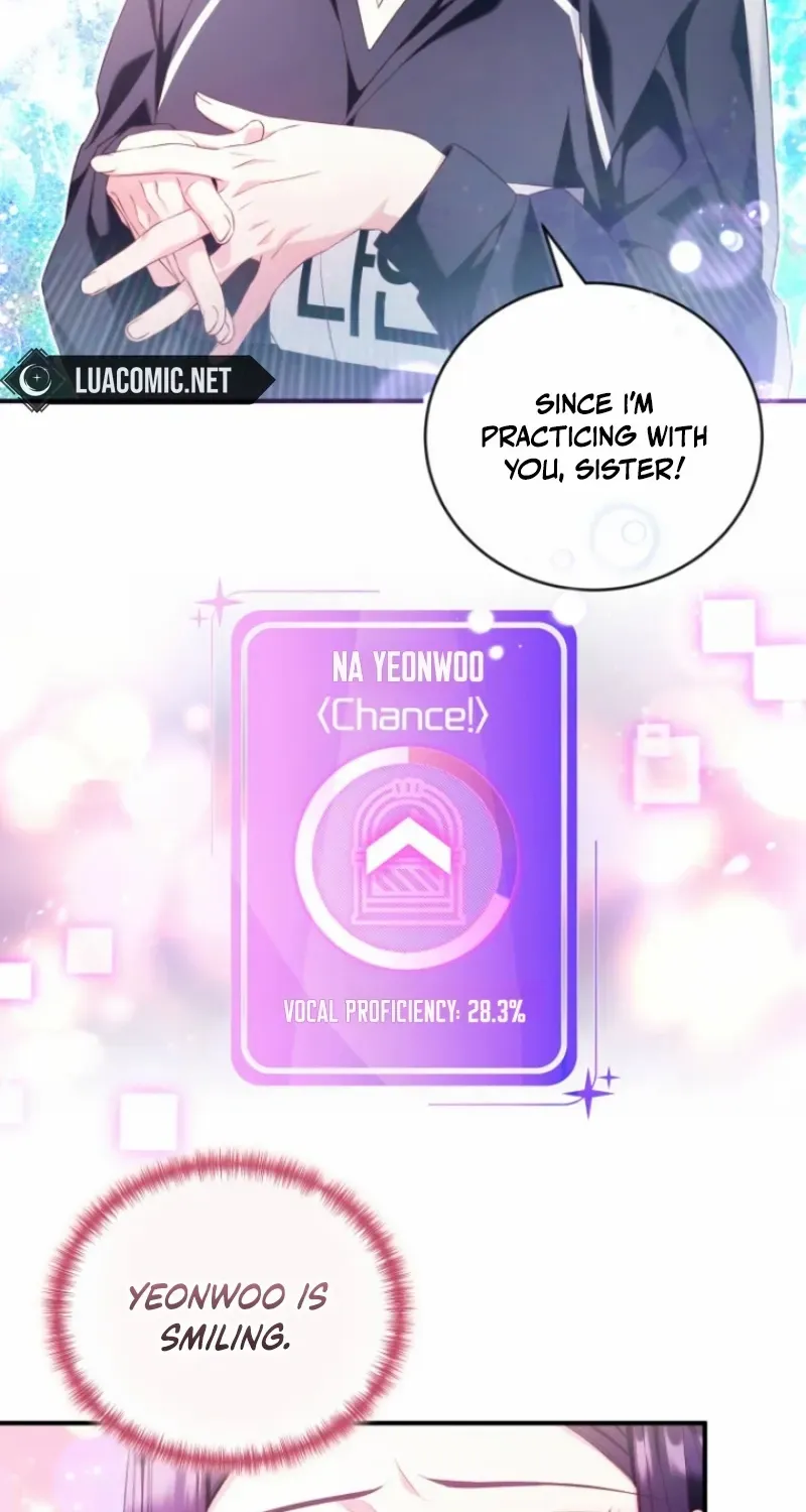 I was trying to debut my kid, but I ended up debuting myself Chapter 8 page 28 - 