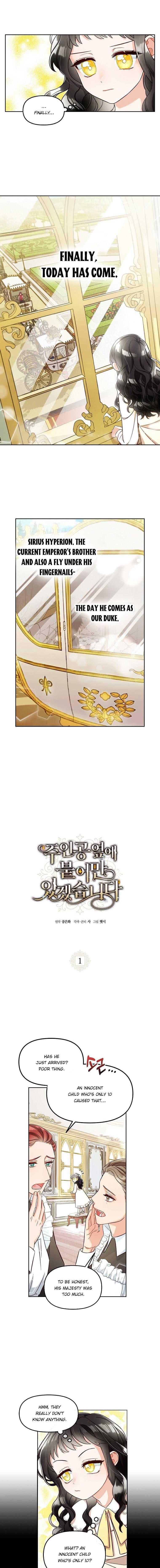I Will Be Next to the Main Character Chapter 1 page 2 - 