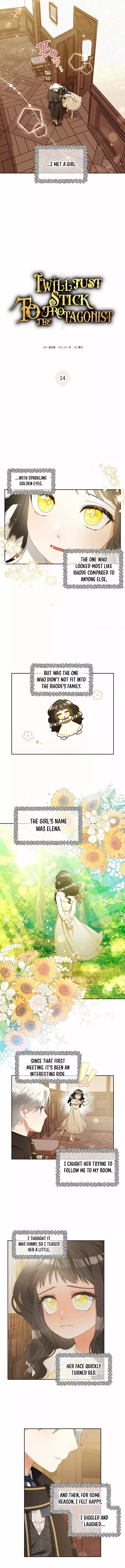 I Will Be Next to the Main Character Chapter 14 page 8 - 
